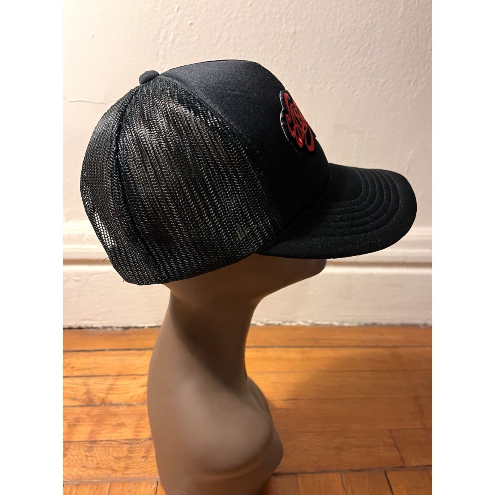 Aerosmith VINTAGE Aerosmith Young An Snapback Hat Cap Black Red Cap Adjustable One Size Men 80s 90s Music Retro Rock Size ONE SIZE - 3 Thumbnail