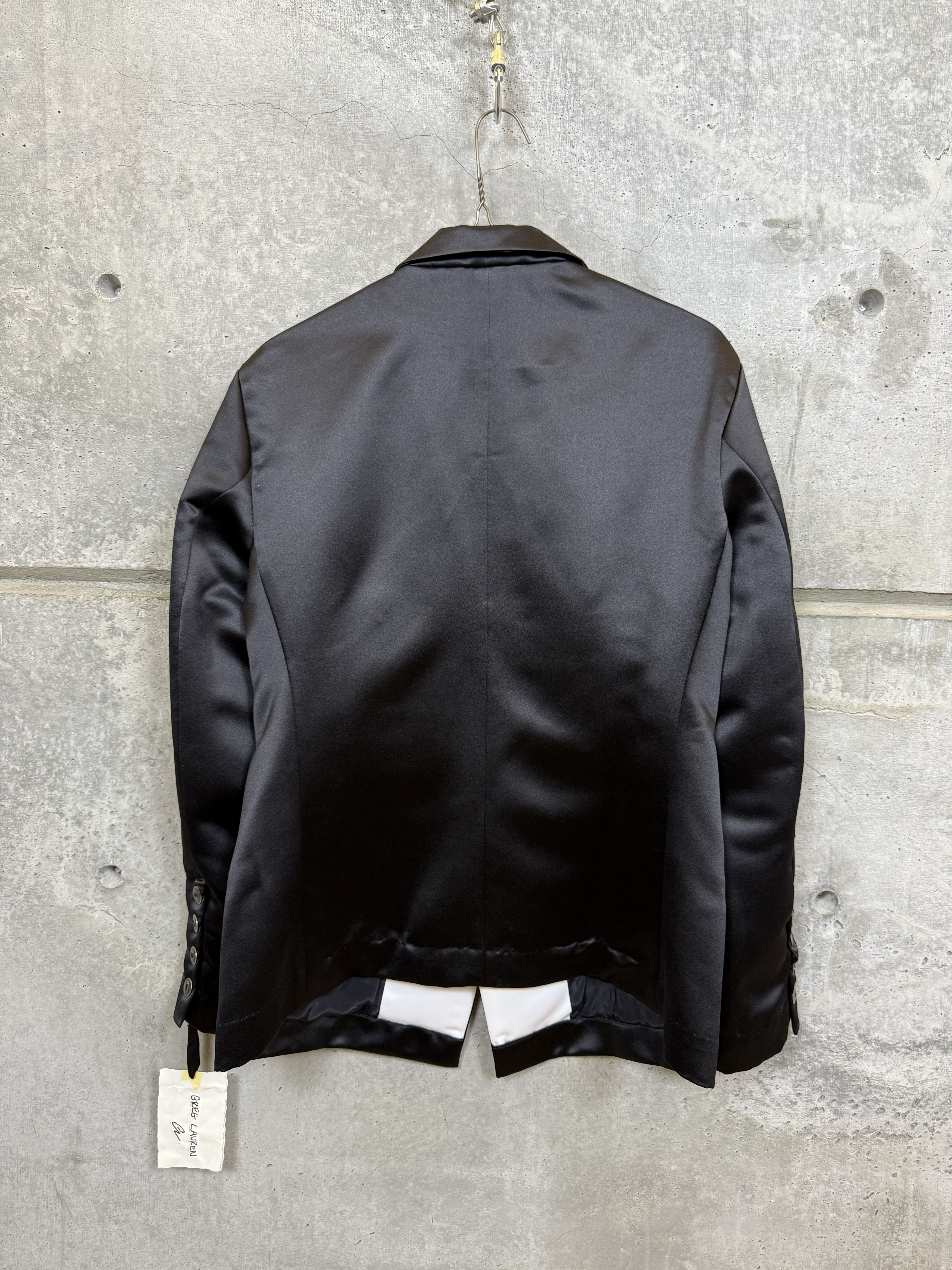 Greg Lauren Greg Lauren Satin Ollie Blazer Jacket Size US XL / EU 56 / 4 - 2 Thumbnail