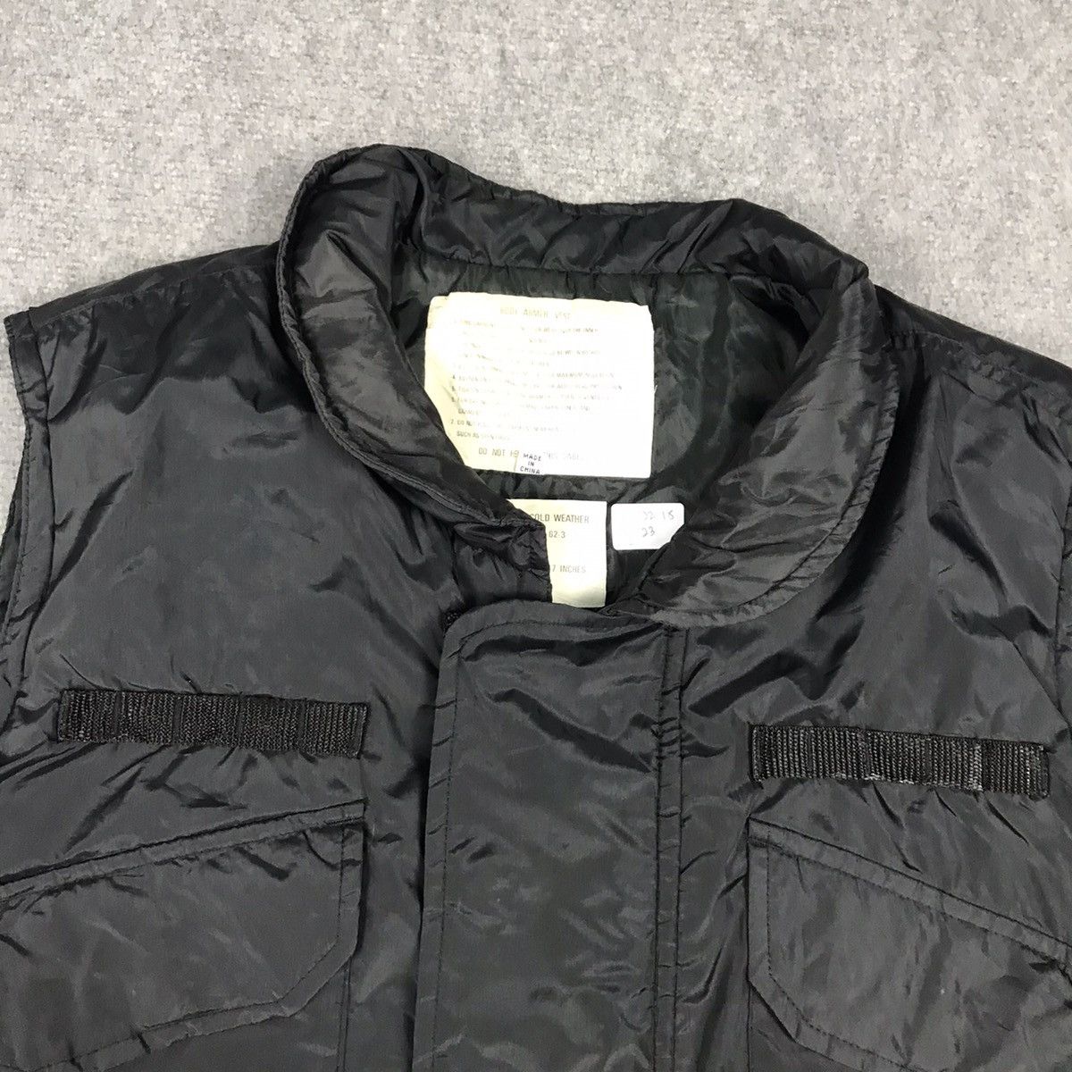 Japanese Brand BODY ARMER VEST TACTICAL STYLE MILITARY Size US M / EU 48-50 / 2 - 3 Thumbnail