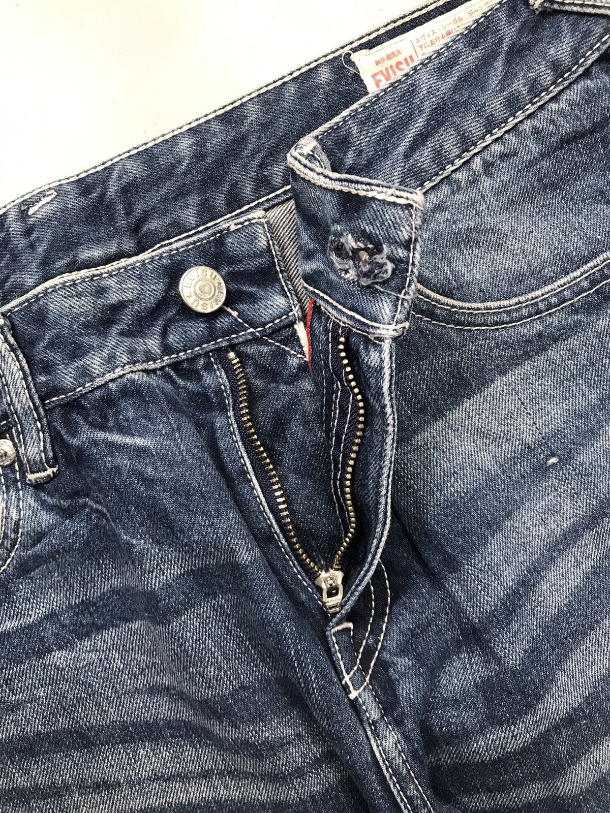 Japanese Brand Vintage Evisu prints denim Size 30" / US 8 / IT 44 - 5 Thumbnail