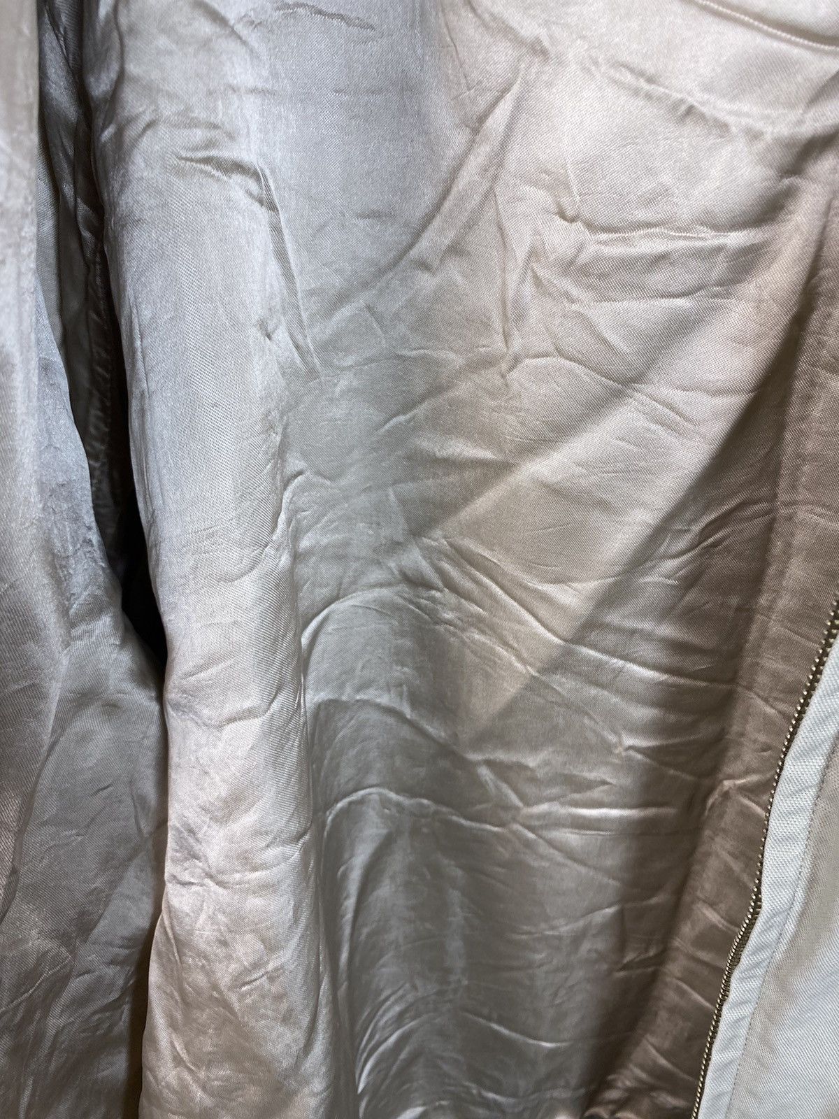 Yves Saint Laurent Beige 90s YSL Jacket Canvas Cotton Light Classic Bomber Size US M / EU 48-50 / 2 - 12 Thumbnail