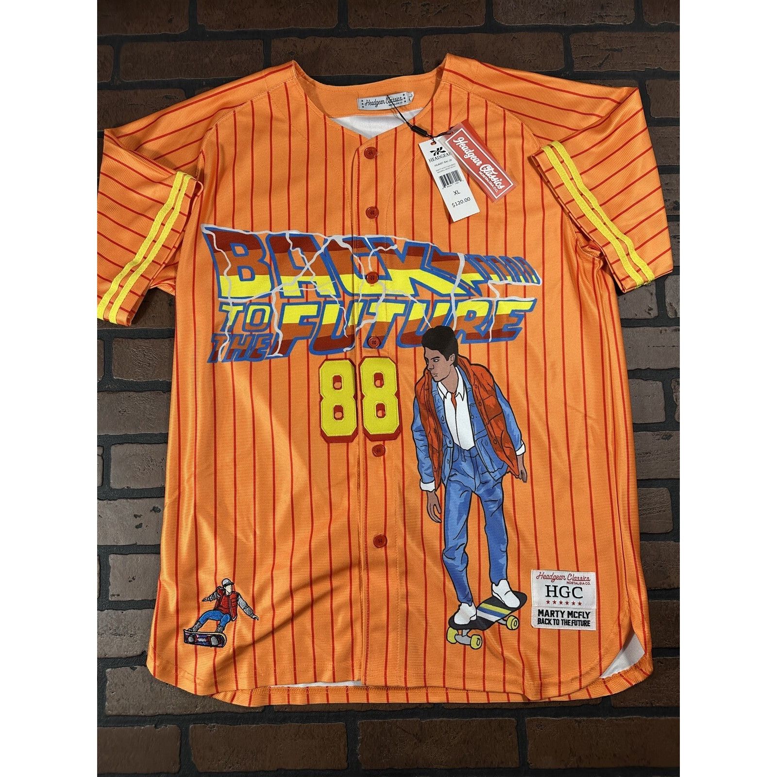 Other BACK TO THE FUTURE Baseball Jersey ~Never Worn~L XL 2XL Size US L / EU 52-54 / 3 - 1 Thumbnail