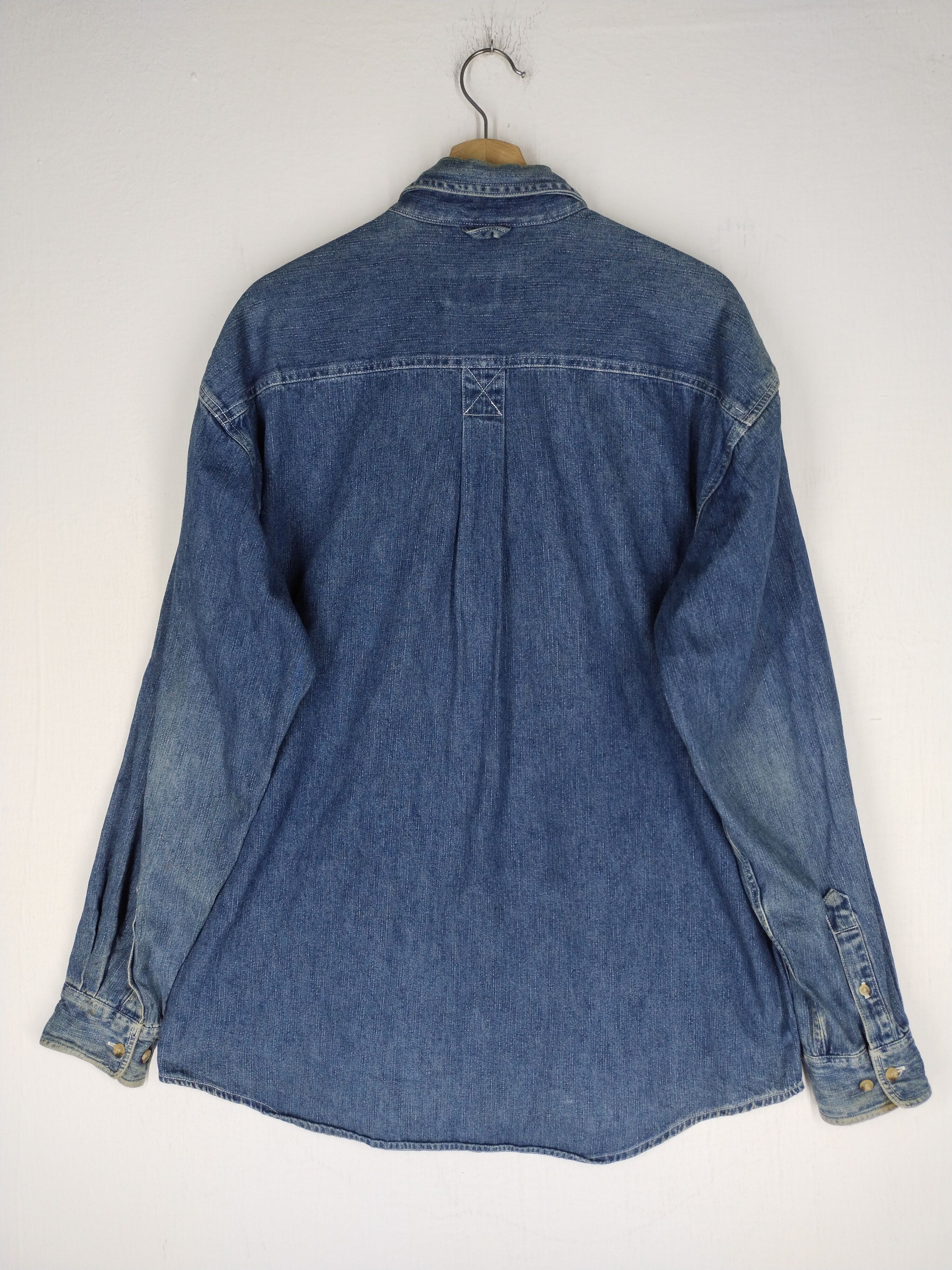 Timberland Timberland Denim Single Pocket Long Sleeve Size US M / EU 48-50 / 2 - 9 Thumbnail