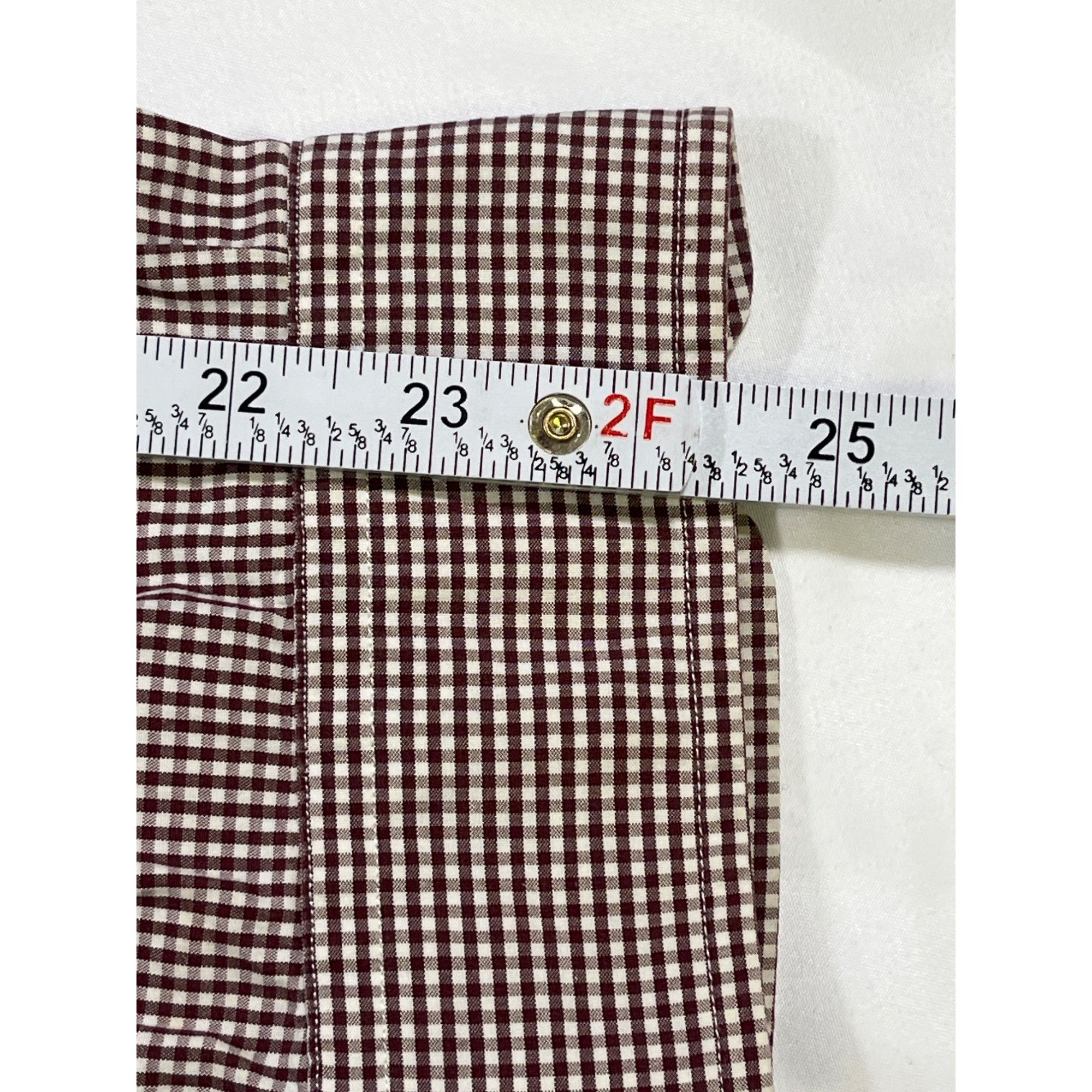 RLX Ralph Lauren Ralph Lauren Golf SKU 7736 Mens Maroon Button Down Long Slee Size US XL / EU 56 / 4 - 8 Thumbnail