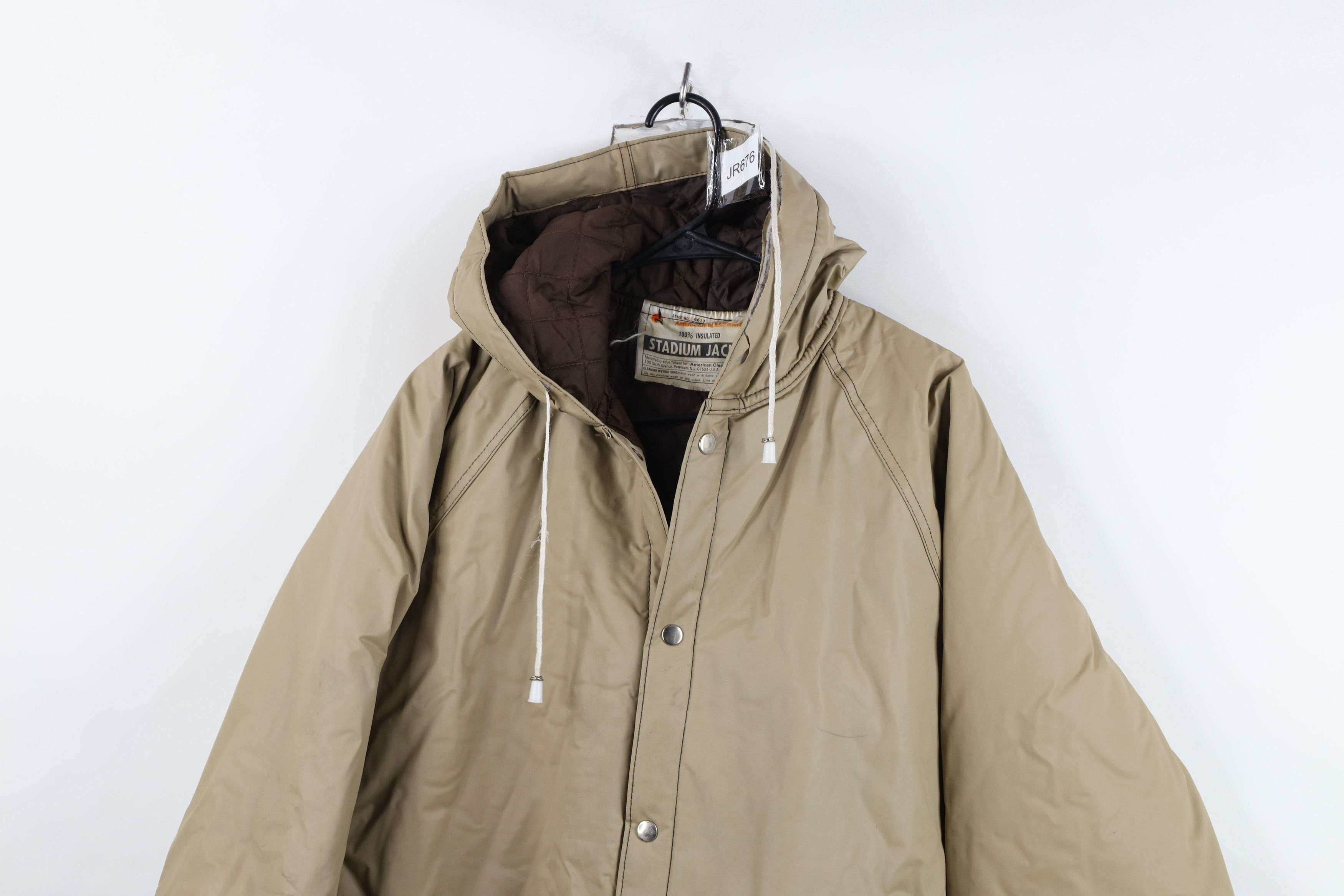 Vintage Vintage 70s Streetwear Waterproof Hooded Parka Jacket Size US L / EU 52-54 / 3 - 2 Thumbnail