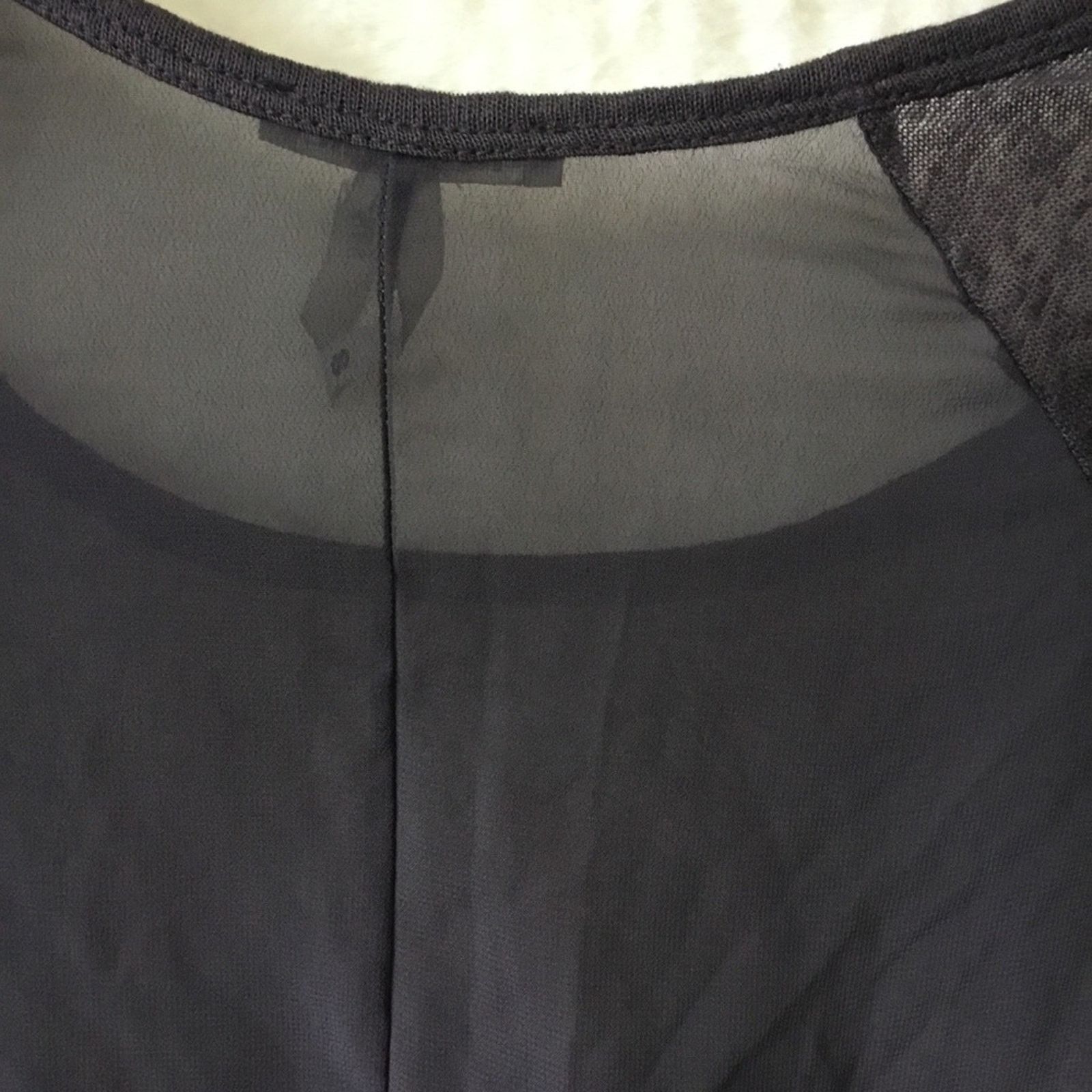 Other Marseille Gray Sheer Asymmetrical Hem Tunic Size S / US 4 / IT 40 - 14 Thumbnail