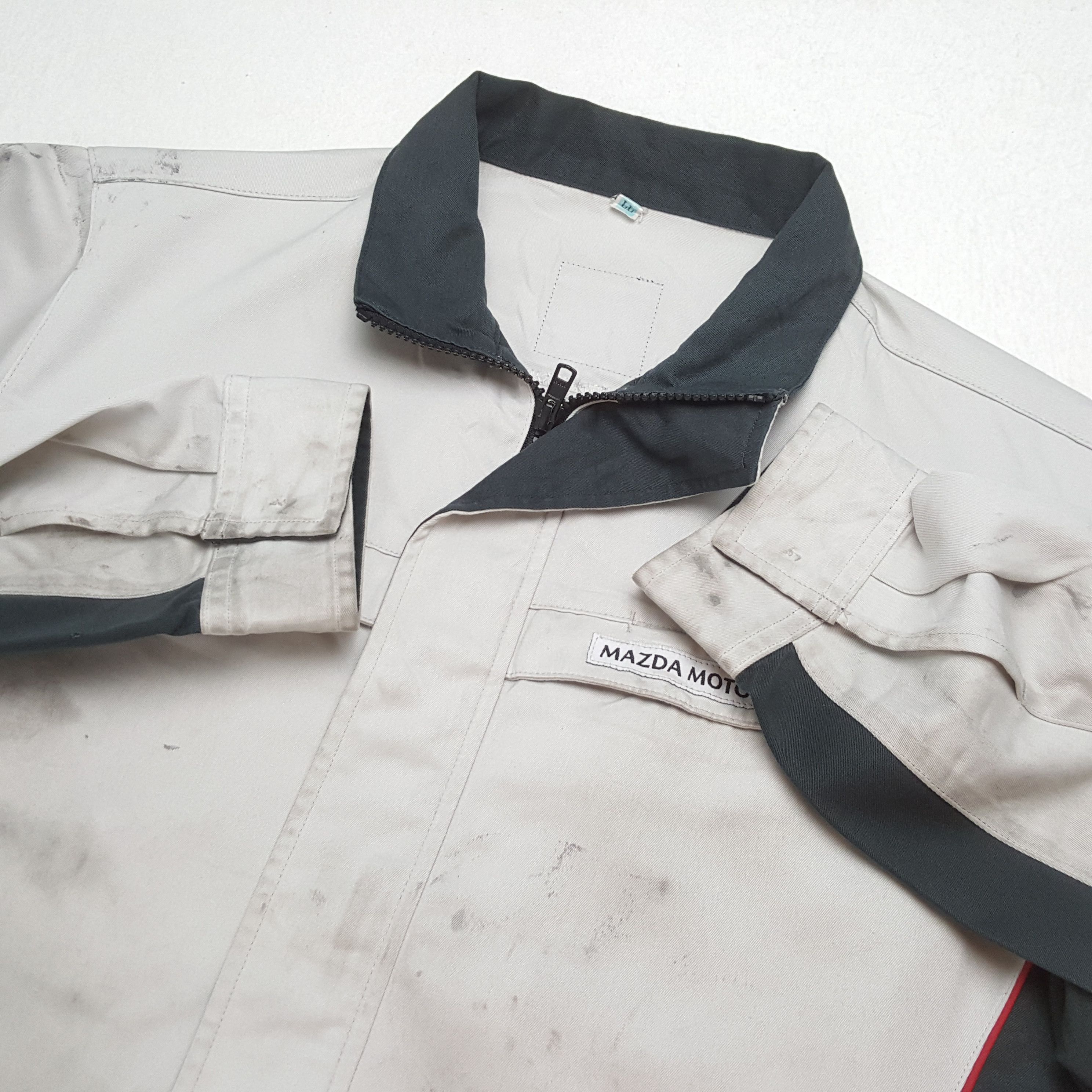 Japanese Brand × Vintage Vintage MAZDA Japanese Motorsports Crew Jacket Size US L / EU 52-54 / 3 - 9 Thumbnail