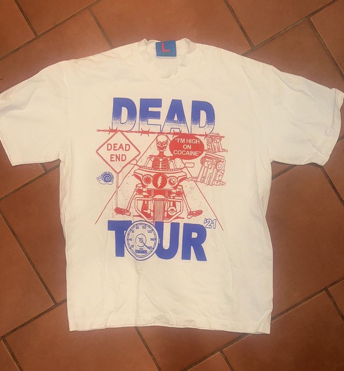 Online Ceramics Online Ceramics Grateful Dead T-Shirt Size US XL / EU 56 / 4 - 3 Thumbnail