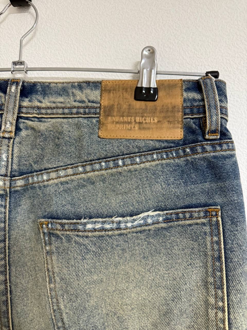 Enfants Riches Deprimes Distressed Flared Hit And Run Jeans Size US 31 - 5 Thumbnail