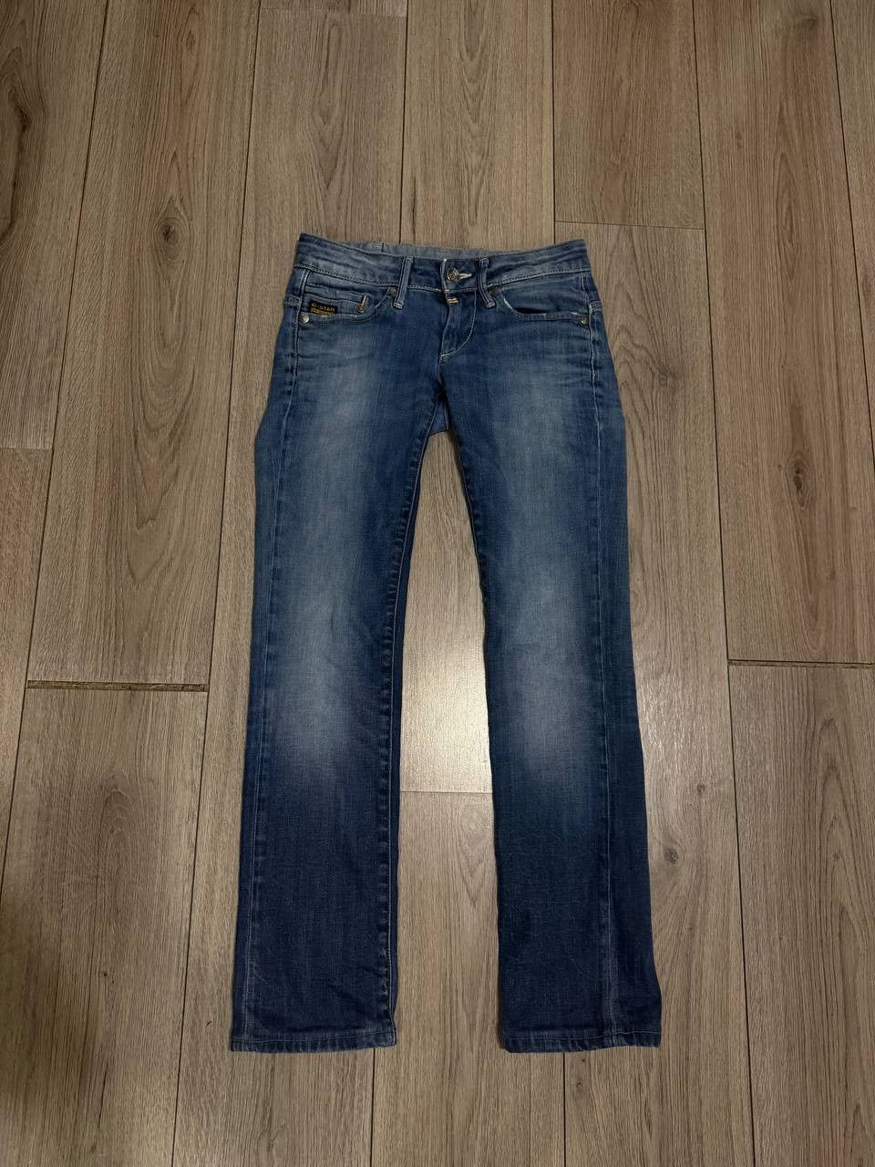 G-Star G-Star Raw Jeans Womens Low Rise Y2K Japanese style XS Blue Size 25" / US 0 / IT 36 - 1 Thumbnail