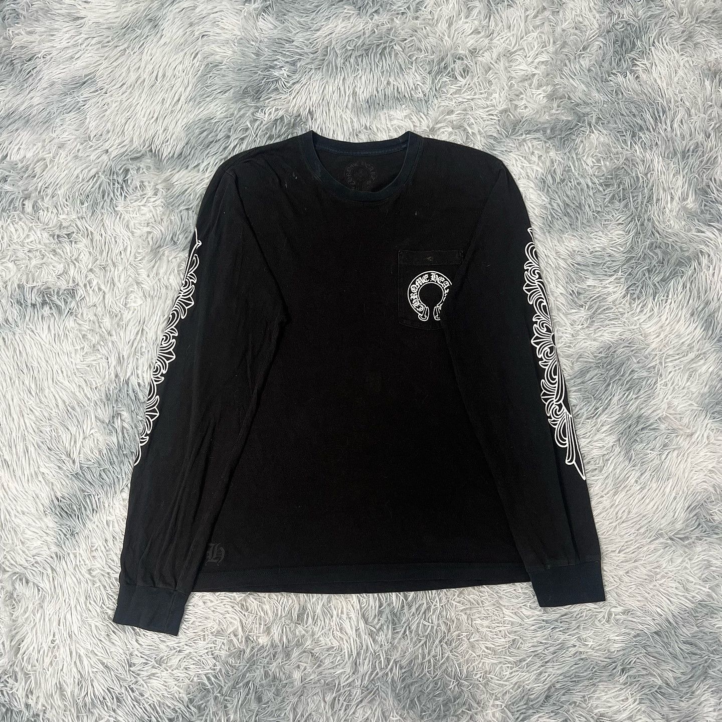 Chrome Hearts Chrome Hearts Multicolor 6 Horseshoe Long Sleeve T