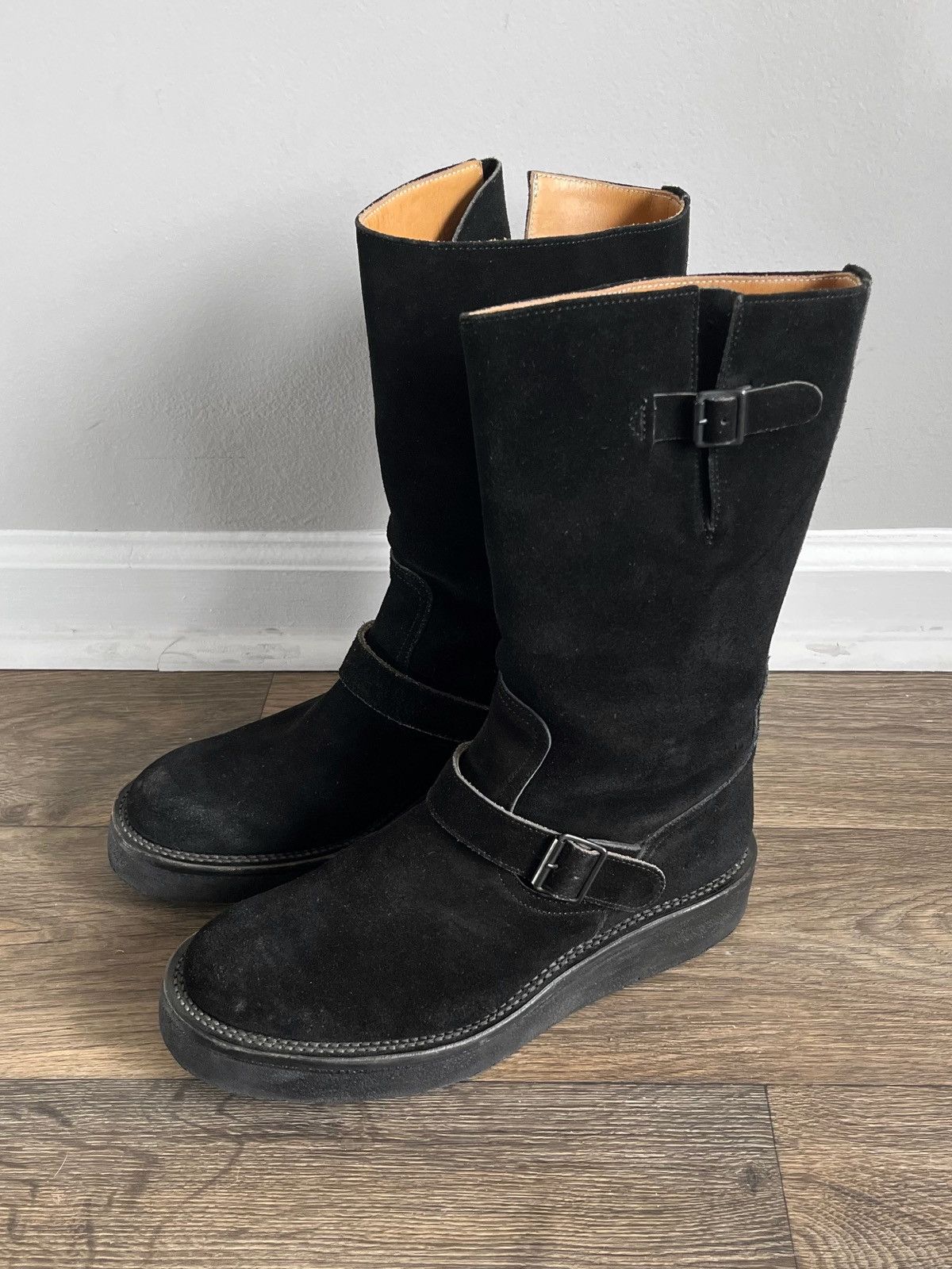 Number (N)ine AW05 Runway Engineer Boots Size US 8 / EU 41 - 2 Thumbnail