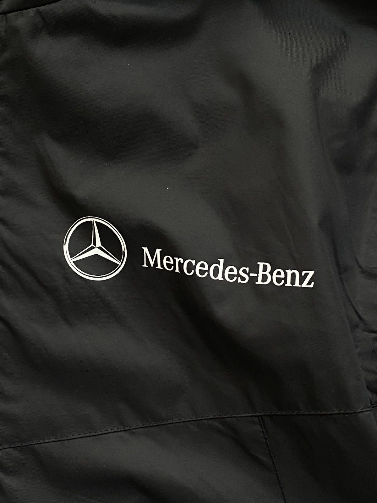 Mercedes-Benz × Vintage Vintage Mercedes Benz Nylon Windbreaker Jacket Size US M / EU 48-50 / 2 - 6 Thumbnail