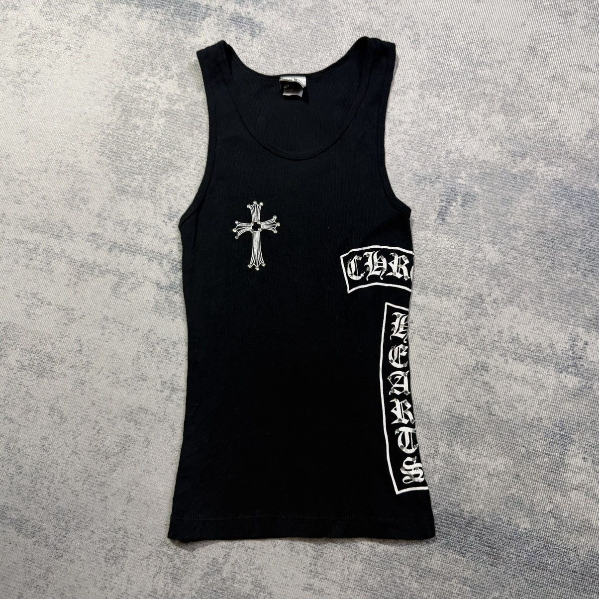 希少 Chrome Hearts レディース タンクトップ スワロフスキー Chrome