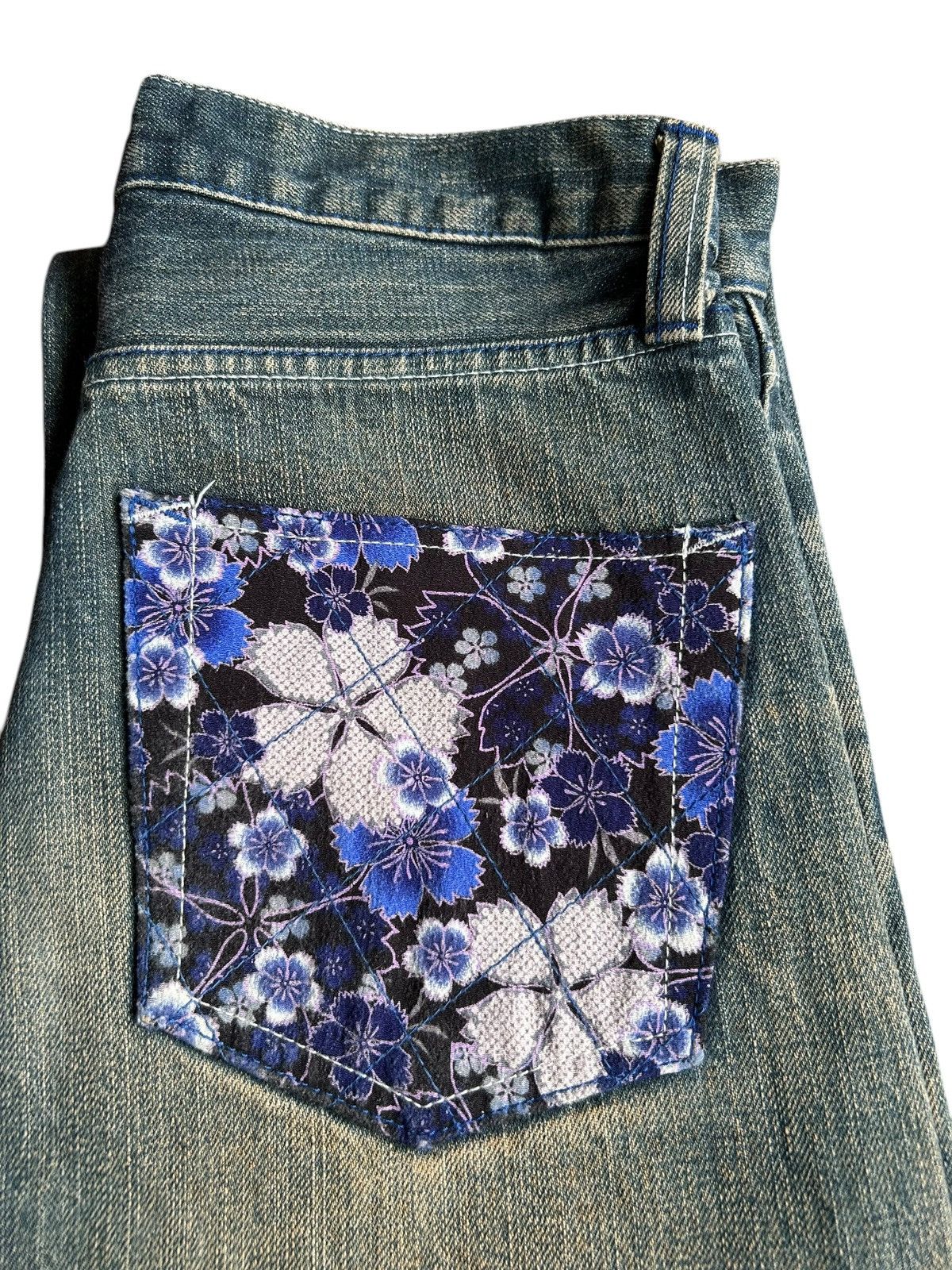 Japanese Brand × Kapital × Vintage RUSTY JAPANESE BRAND KYOTO DENIM JEANS RARE Size US 29 - 10 Thumbnail