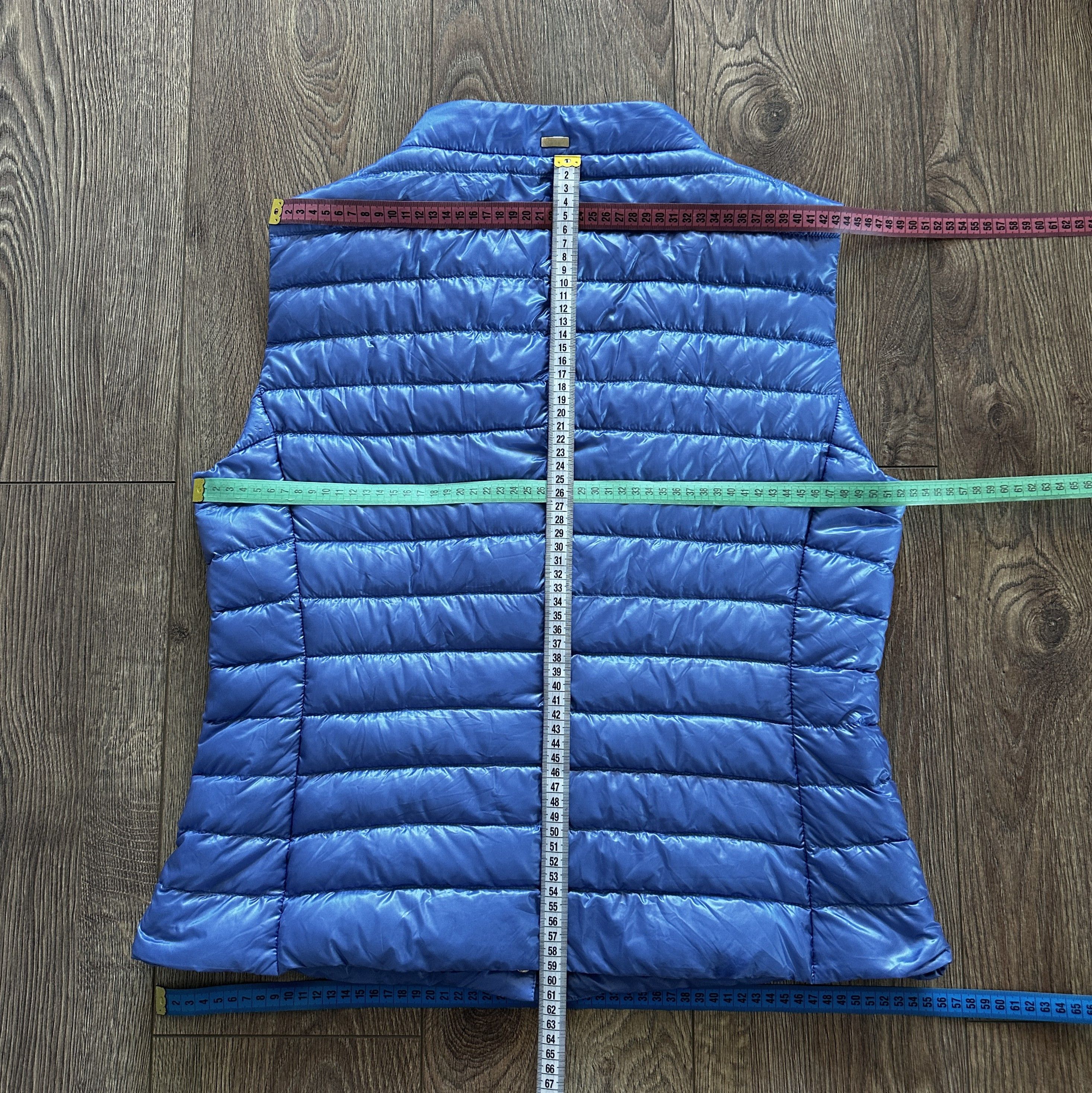 Herno HERNO Full Zip Quilted Down Vest Blue Luxury Brand Fashion Size L / US 10 / IT 46 - 15 Thumbnail