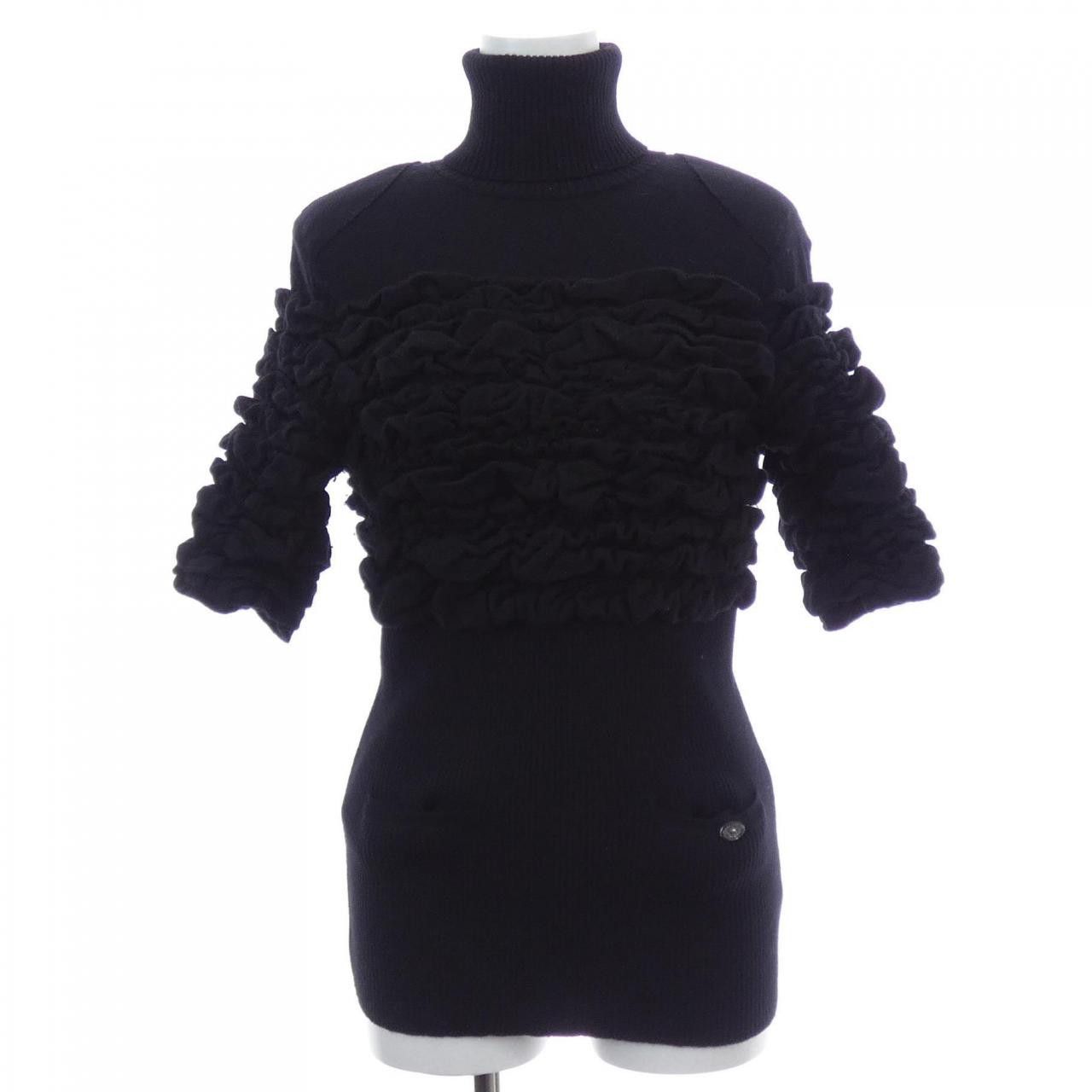 Chanel Chanel Chanel Knit Top Textile Tops P36572K0223709A DUTY FREE for USA Size ONE SIZE - 1 Thumbnail