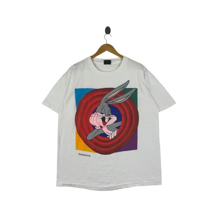 Changes Vintage 1992 BUGS BUNNY BULLEYE Looney Tunes Tee Shirt Size US XL / EU 56 / 4 - 1 Thumbnail