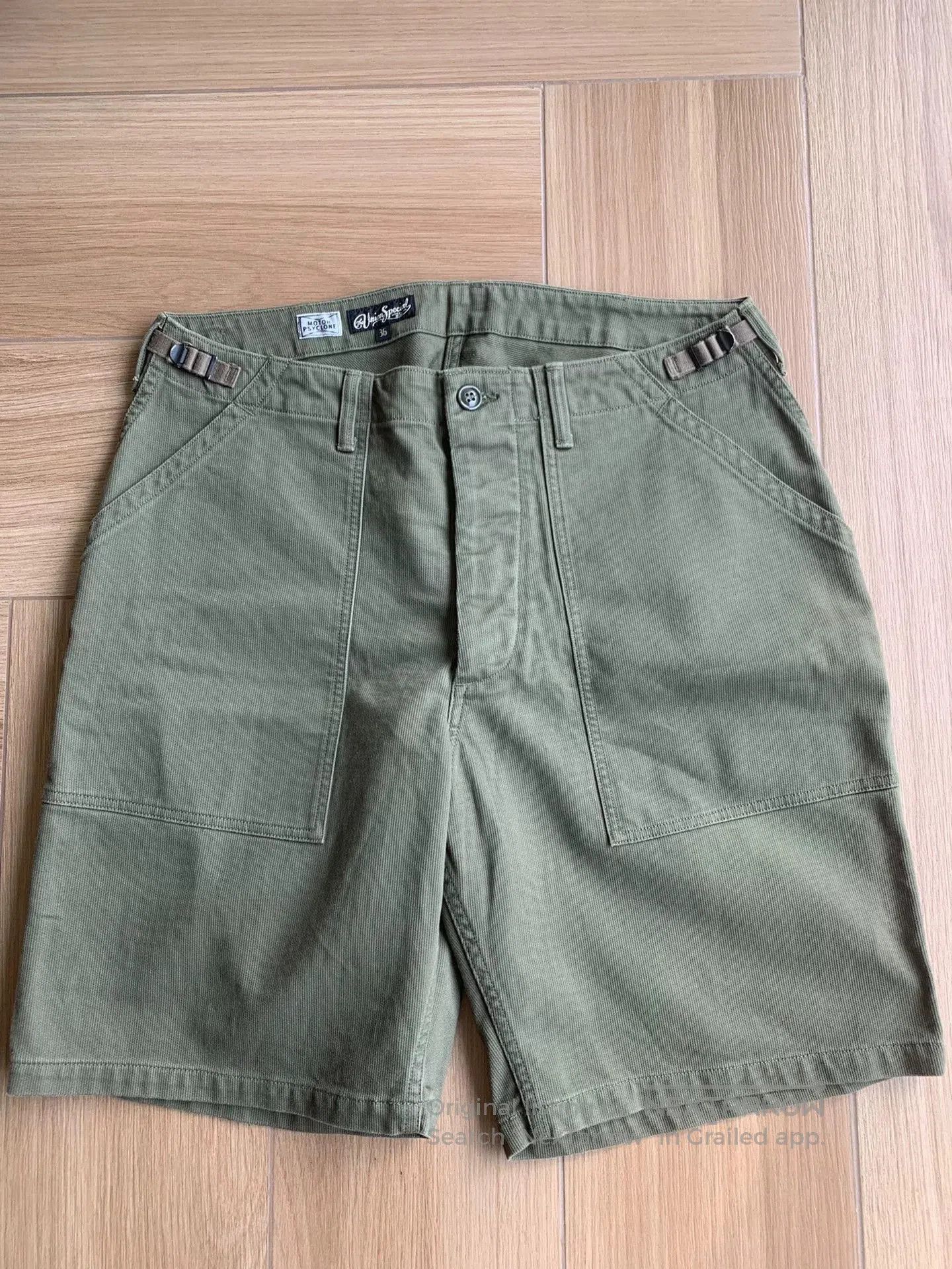 Freewheelers freewheelers garage military style shorts. Size US 36 / EU 52 - 1 Thumbnail