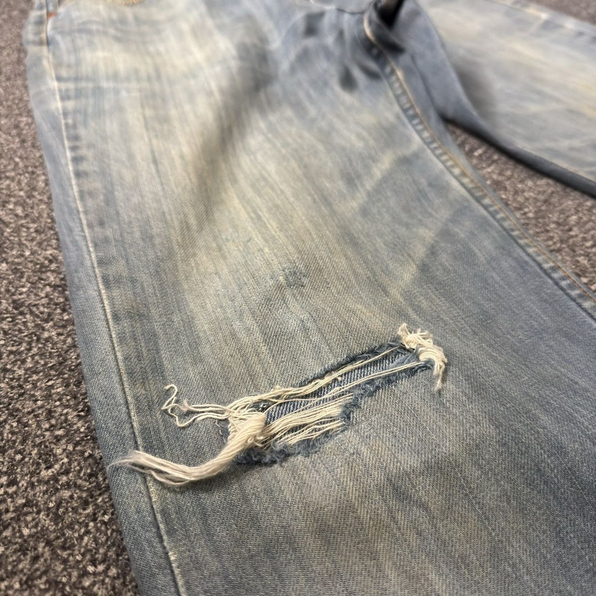 Engineered Garments × Levi's Vintage Flared y2k Levis 517 Distressed Denim Boot Cut W34 Size US 34 / EU 50 - 7 Thumbnail