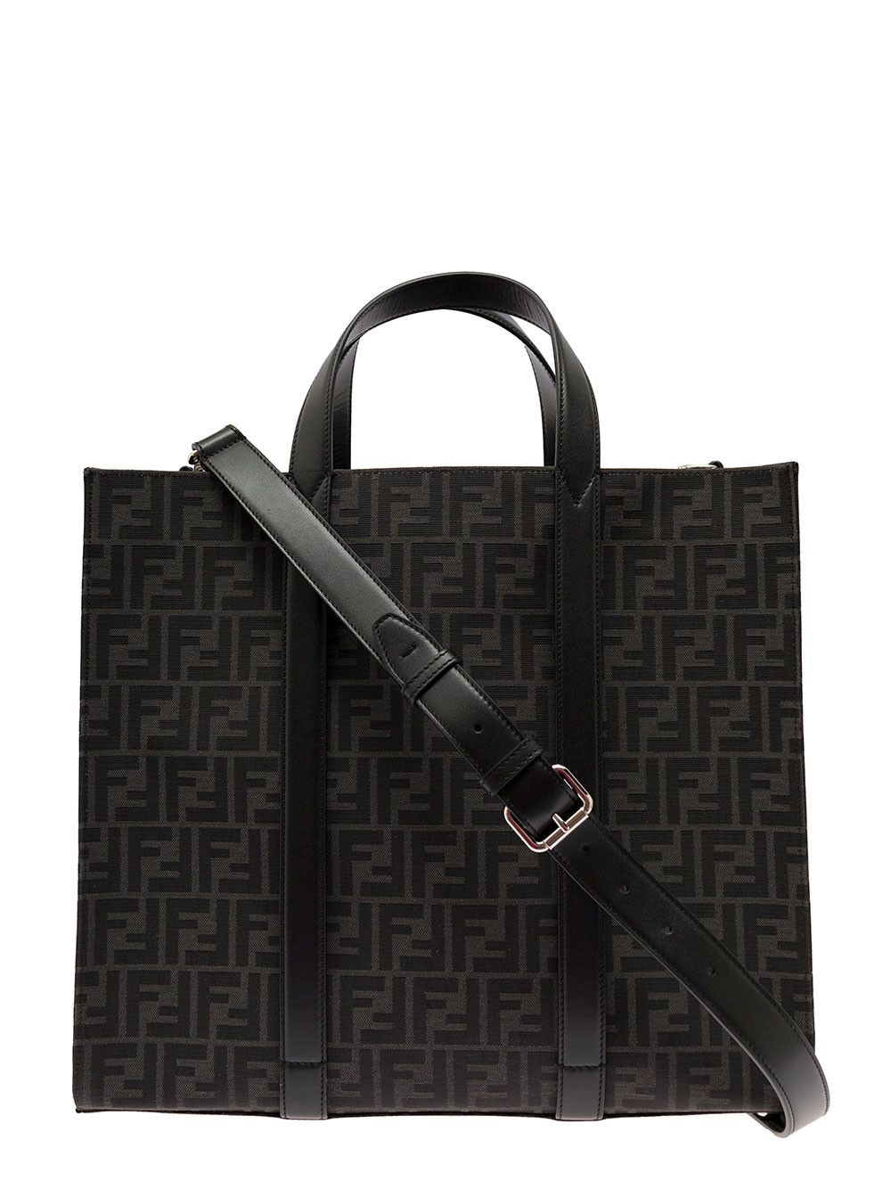 Fendi Shopper Fendi in FF Jacquard Fabric Men Size ONE SIZE - 1 Thumbnail