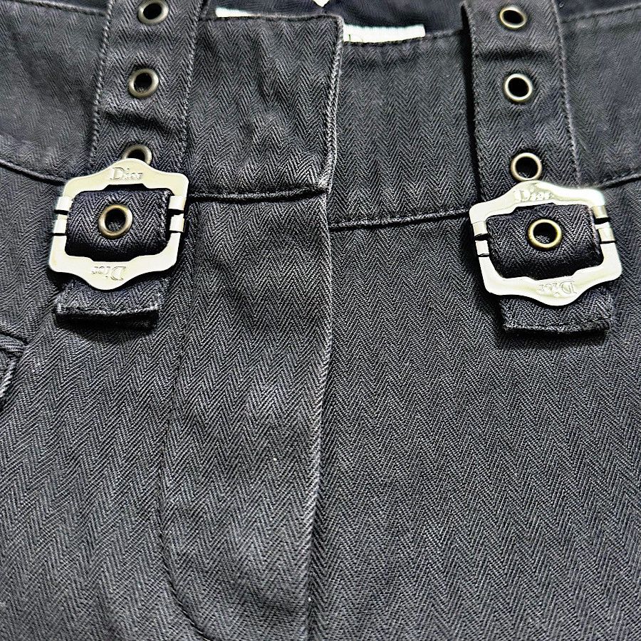 Dior Authentic Christian Dior Galliano Military Pants Size 26" / US 2 / IT 38 - 2 Thumbnail