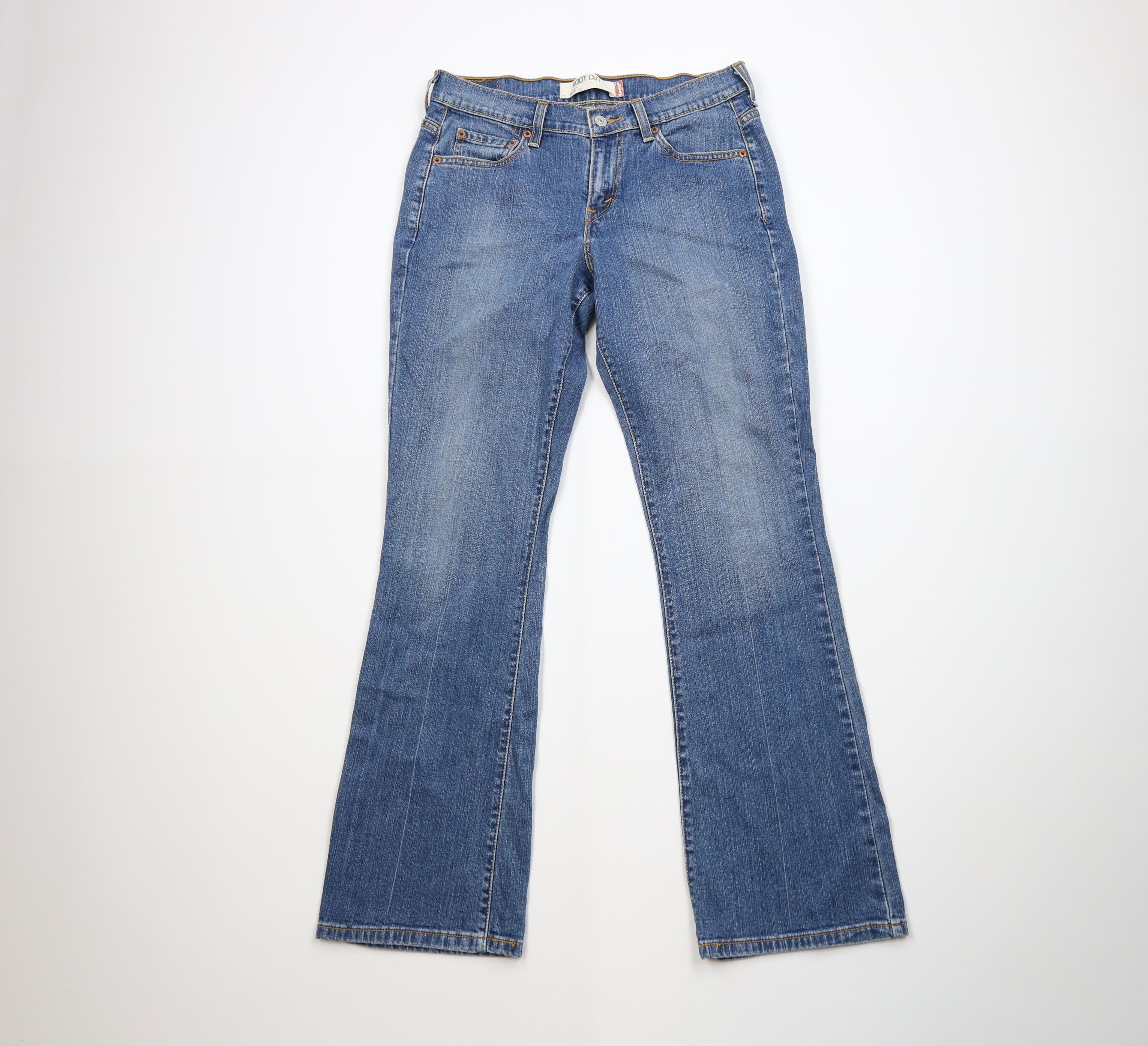 Levi's Vintage Y2K 2005 Levis 515 Flared Bootcut Wide Leg Jeans Size 28" / US 6 / IT 42 - 1 Thumbnail