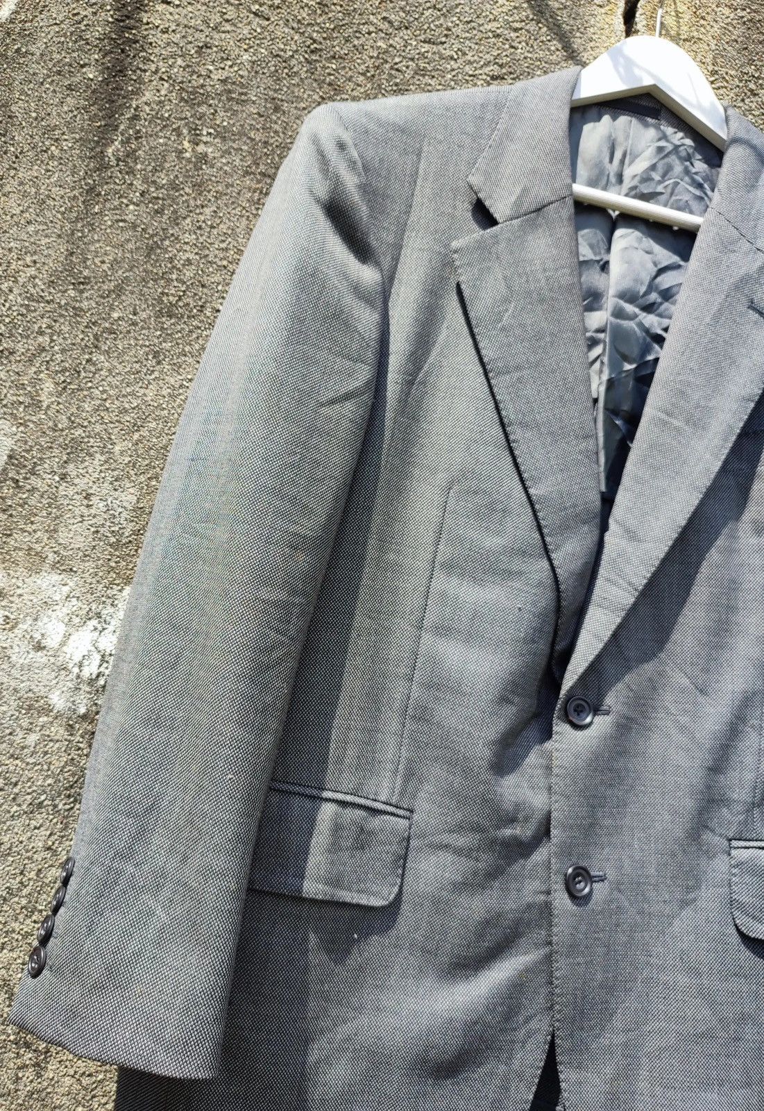 Burberry × Vintage Vintage Burberry London 100% Wool Blazer (Made in Japan) Size US L / EU 52-54 / 3 - 2 Thumbnail
