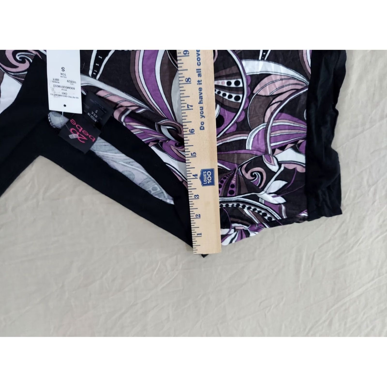 Bebe bebe Poncho S Small Purple Womens Size S / US 4 / IT 40 - 5 Thumbnail