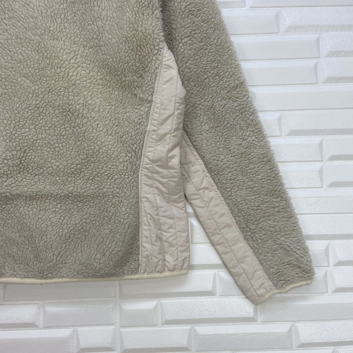 Patagonia Vintage Patagonia Synchilla Fleece Sherpa Deep Pile Jacket Size M / US 6-8 / IT 42-44 - 13 Thumbnail