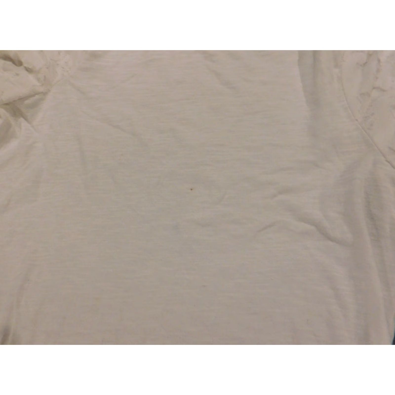 Vintage Cupio Women Blouse Short Sleeve White Crew Neck Pullover Knit 100% Cotton Casual Size L Regular Button Classic/Fitted Stretch Vintage No Women Size L / US 10 / IT 46 - 4 Thumbnail