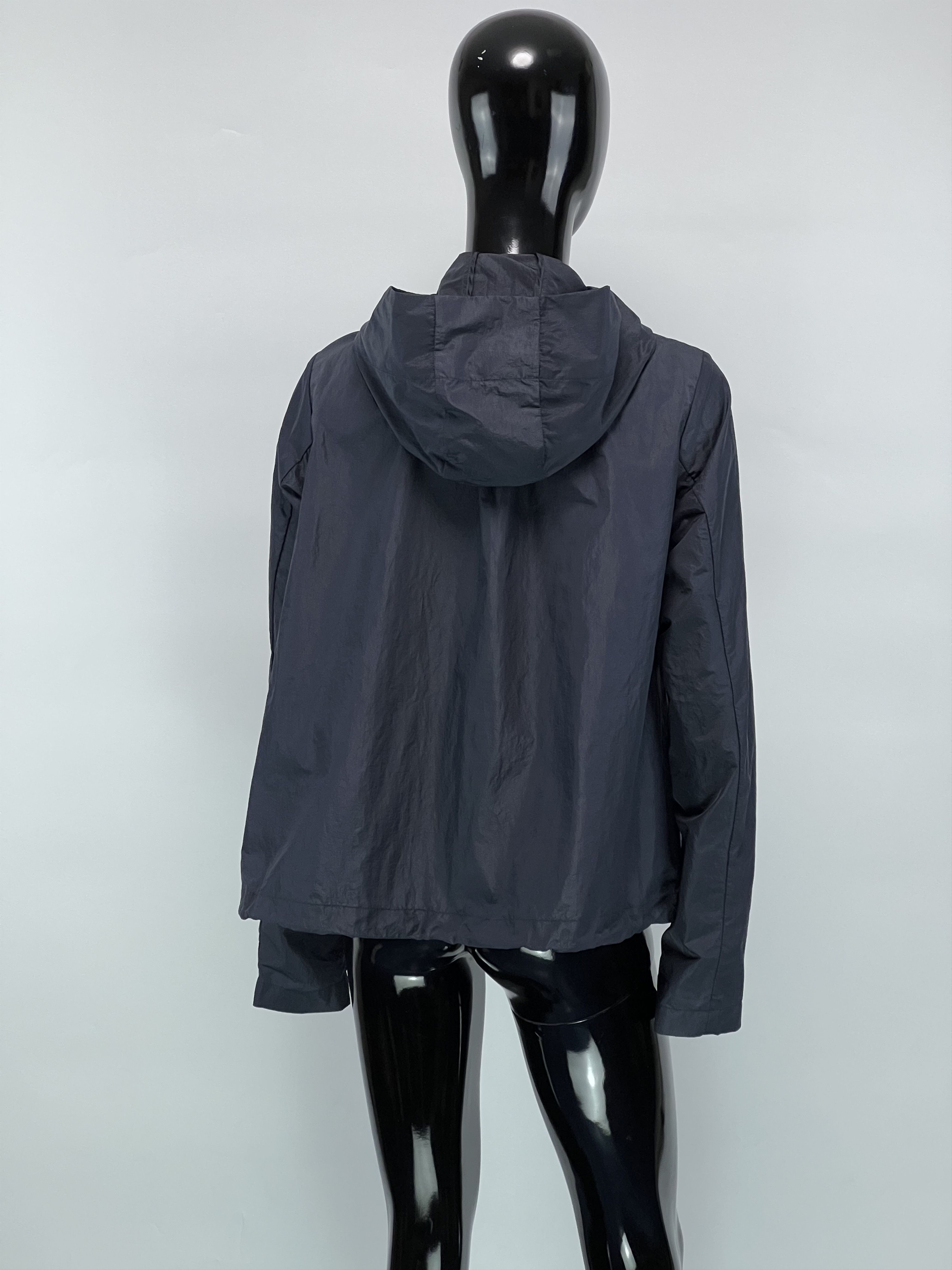 Other Lis Lareida Navy Blue Nylon Hooded Jacket Size S / US 4 / IT 40 - 3 Thumbnail
