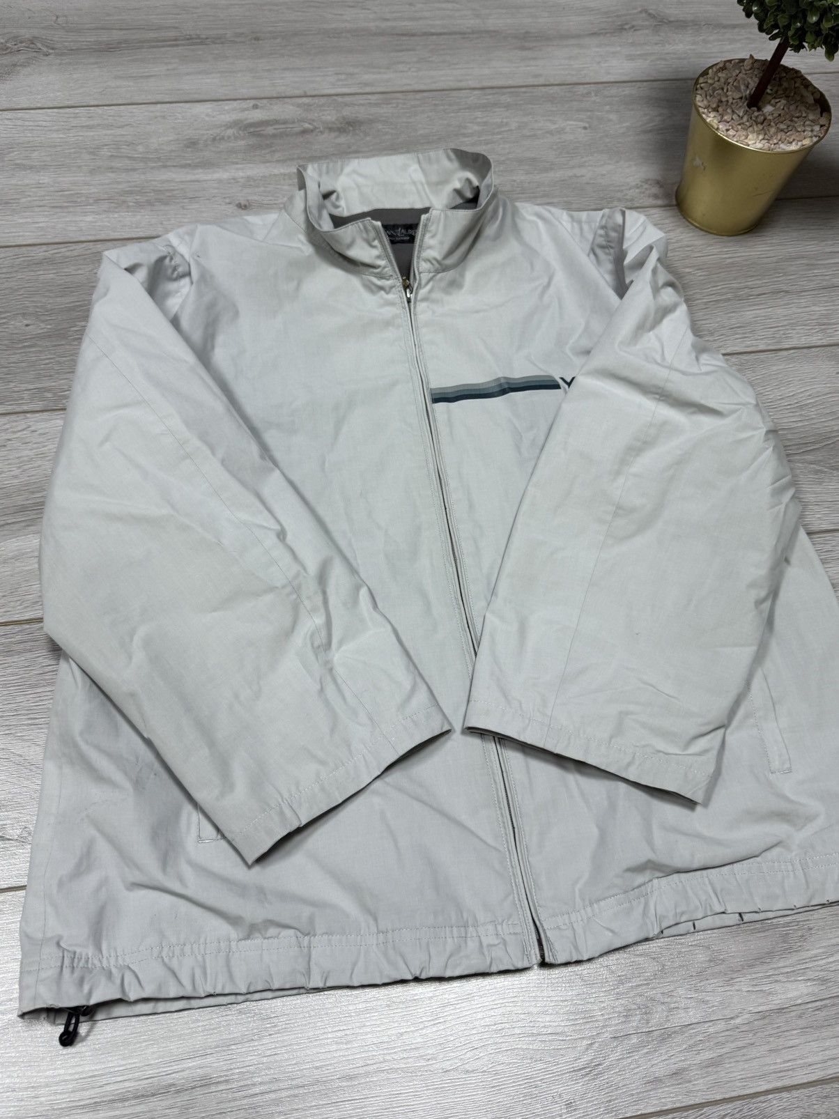 Yves Saint Laurent Yves Saint Laurent Y stripe YSL jacket zip Size US M / EU 48-50 / 2 - 6 Thumbnail
