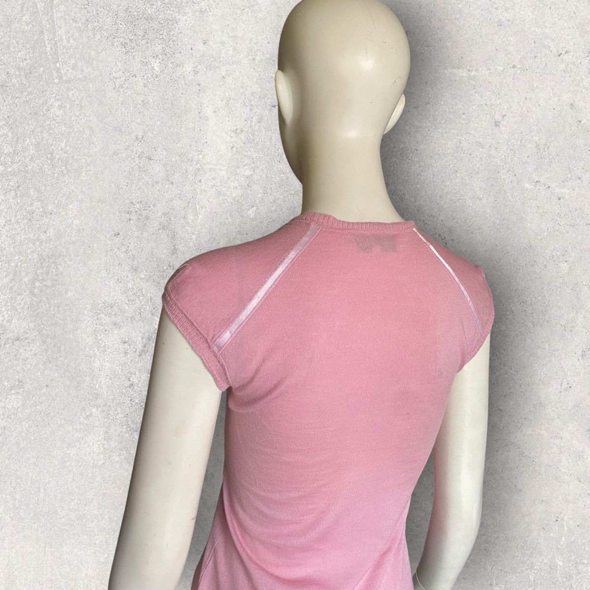 Yves Saint Laurent YSL Rive Gauche Wool Blouse Size S / US 4 / IT 40 - 4 Thumbnail
