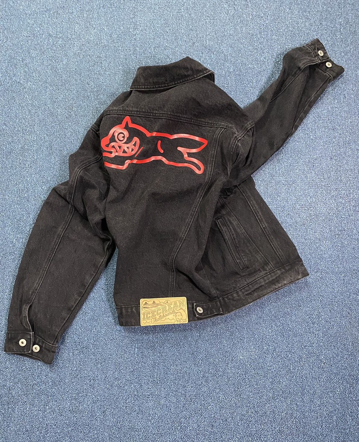 Icecream ICECREAM BBC RUNNING DOG DENIM JACKET Size US L / EU 52-54 / 3 - 1 Thumbnail