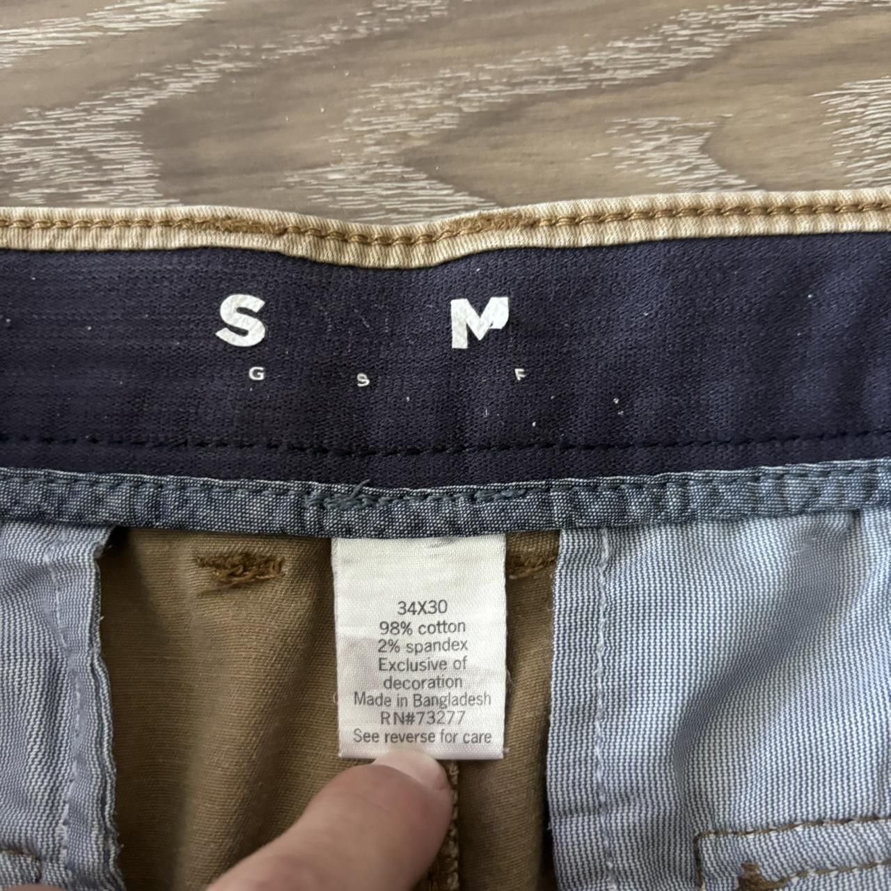 Vintage Crazy Vintage Y2K/2000s Khaki Tan Skater Essential Cargo Pants! 34x30 Size US 34 / EU 50 - 7 Thumbnail
