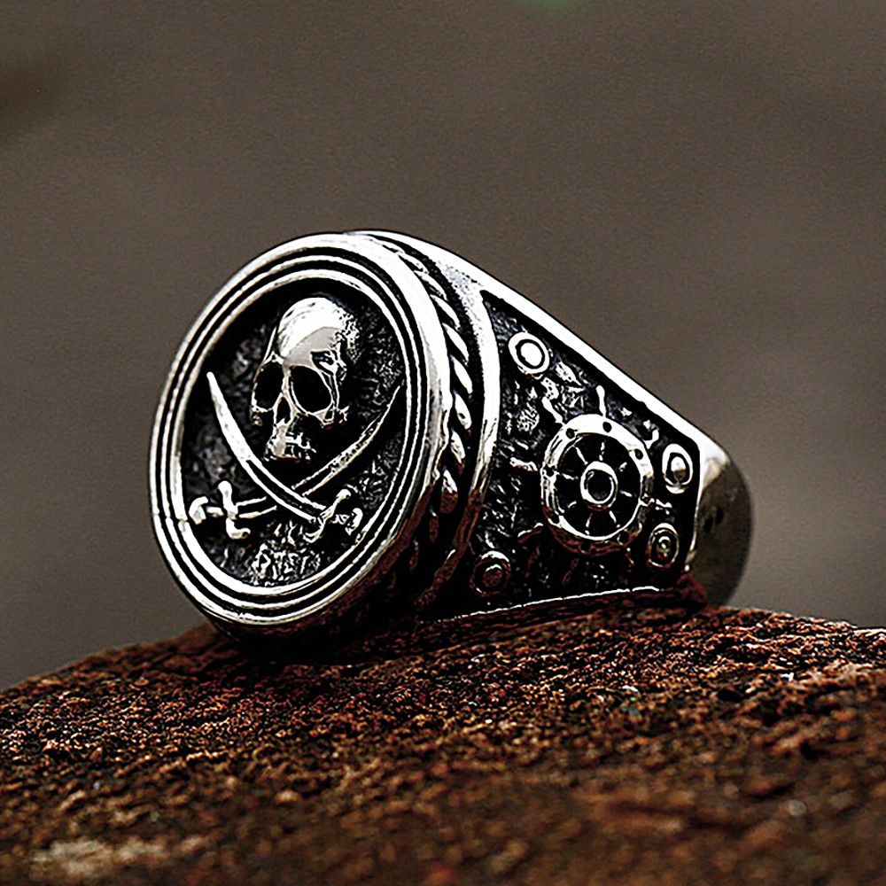 Japanese Brand × Vintage Double knife pirate ring Size ONE SIZE - 5 Thumbnail