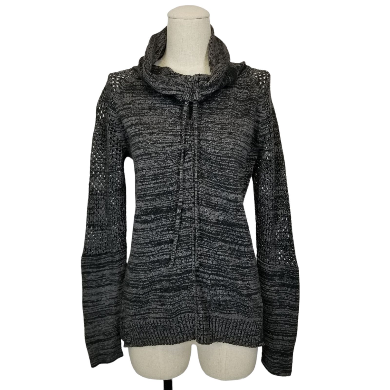 Prana Prana Cedar Cowl Neck Pullover Sweater Gray S Size S / US 4 / IT 40 - 1 Thumbnail