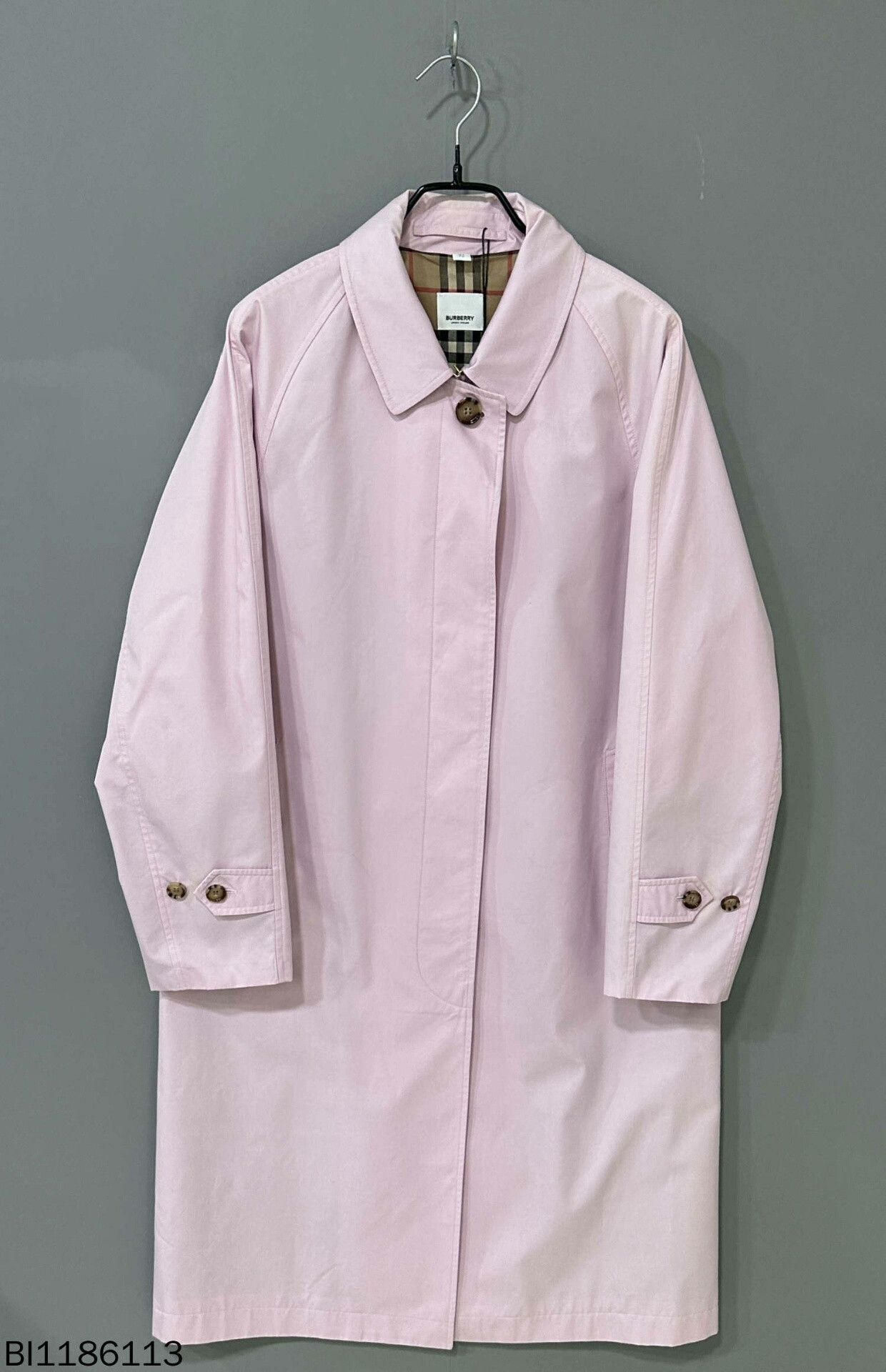 Burberry Burberry Camden Check Trench Coat Pink Lining Size S / US 4 / IT 40 - 1 Thumbnail