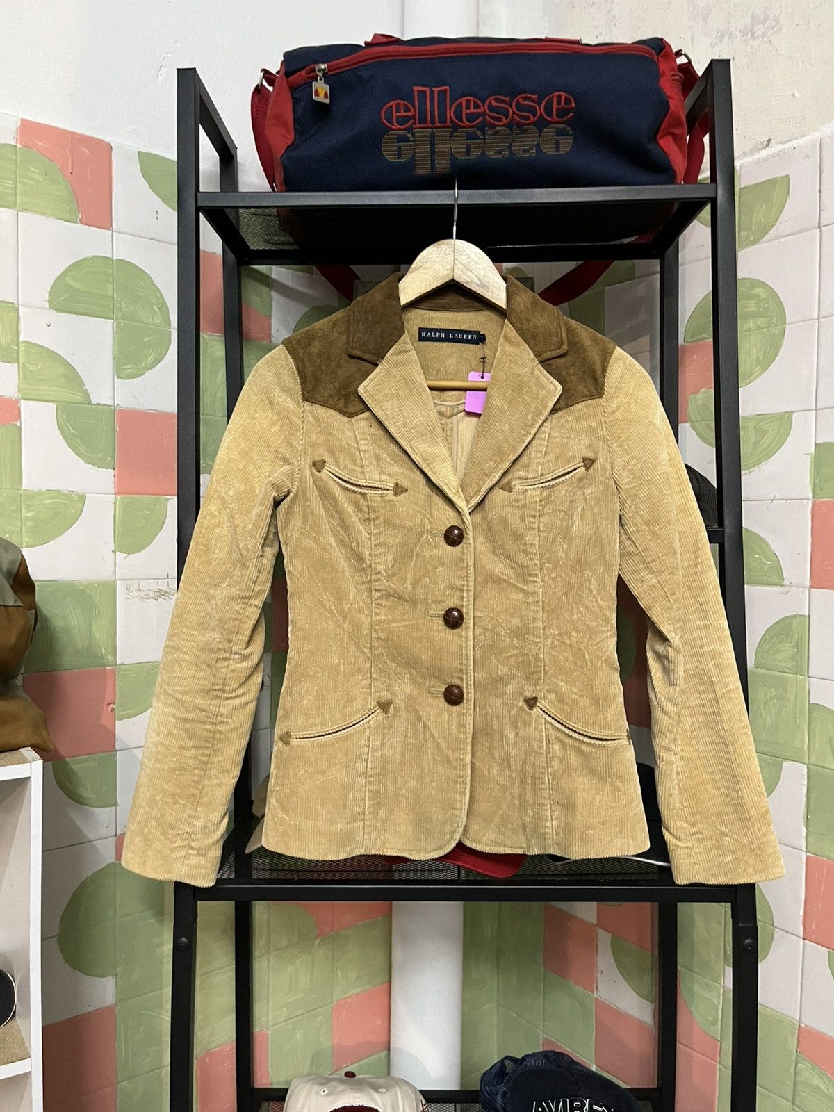 Polo Ralph Lauren × Ralph Lauren × Vintage Polo Ralph Lauren Suede Size US M / EU 48-50 / 2 - 1 Thumbnail
