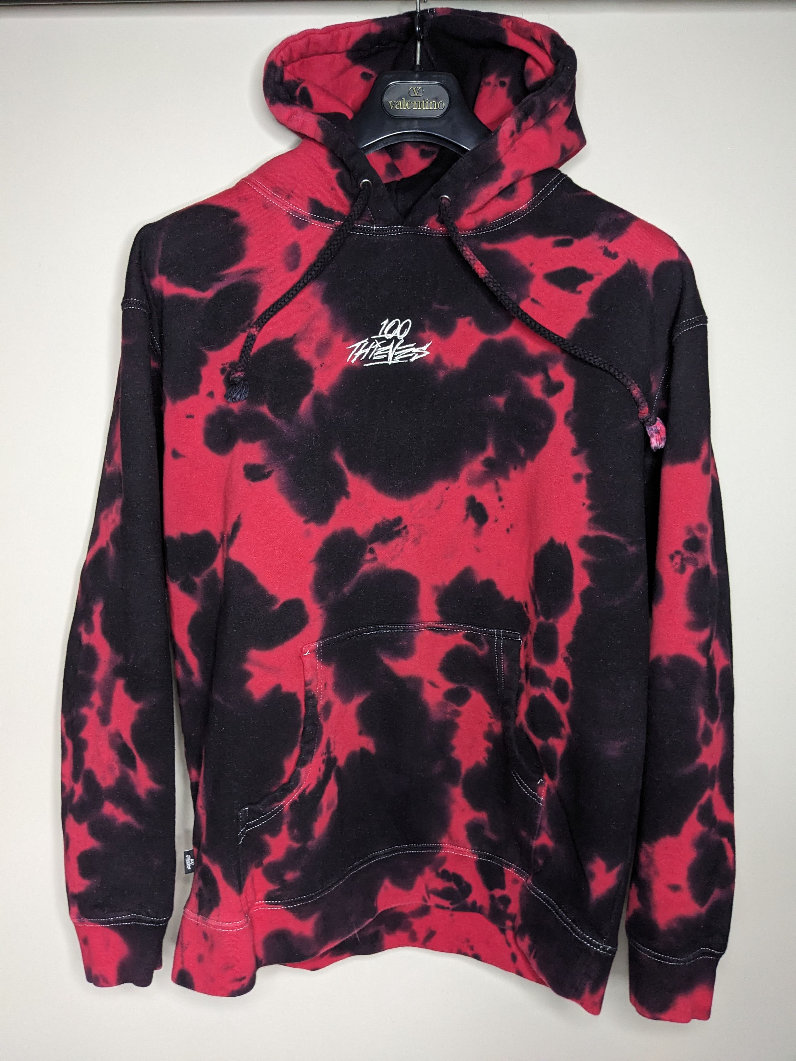 100 Thieves 100 Thieves Jam Hoodie Mens Large Tie Dye Sweater 100T Size US L / EU 52-54 / 3 - 1 Thumbnail