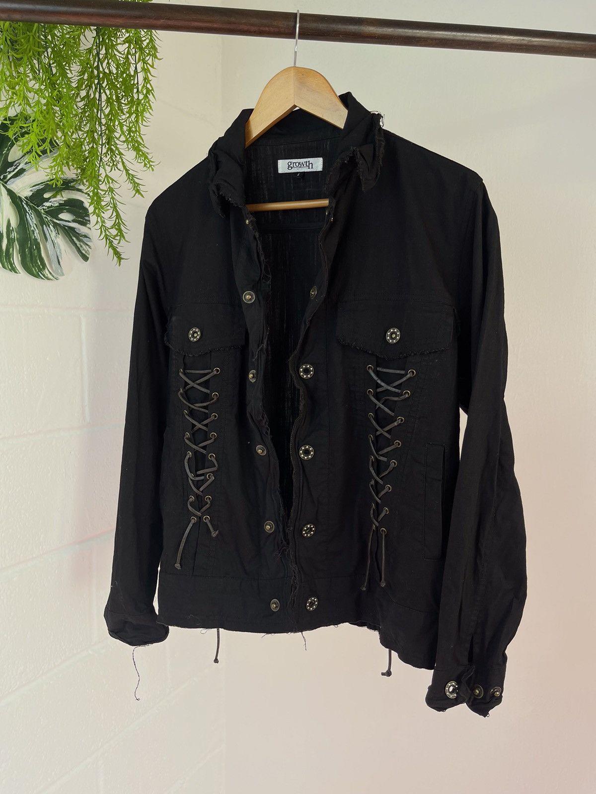 If Six Was Nine In The Attic Distressed Jacket A7 Size US M / EU 48-50 / 2 - 2 Thumbnail