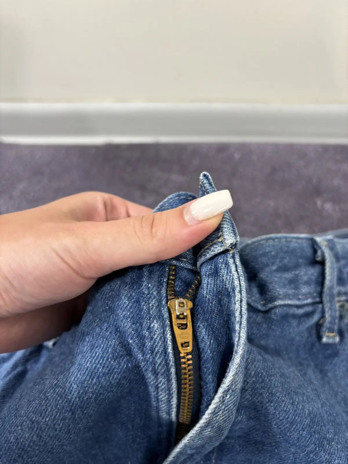 Dickies × Vintage Vintage Dickies Y2K Relaxed Fit USA Hype Blue Denim Jeans Size US 36 / EU 52 - 8 Thumbnail