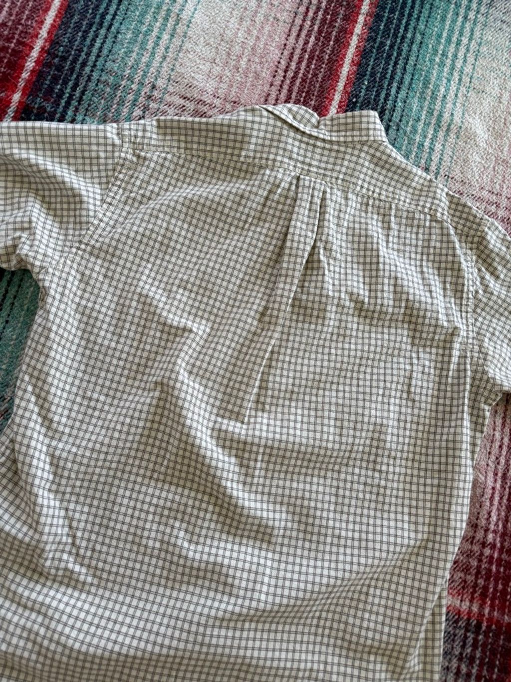 Ralph Lauren Ralph Lauren Casual Button Down Shirt L Beige Brown Plaid Size US L / EU 52-54 / 3 - 5 Thumbnail
