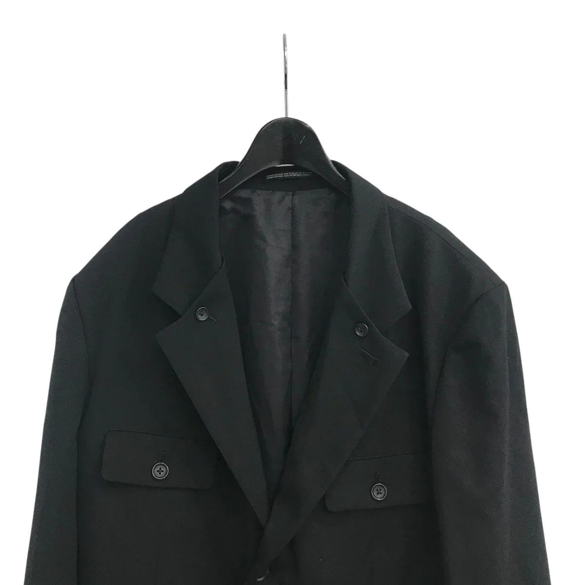 Yohji Yamamoto Yohji Yamamoto pour homme Layered collar 3BSJ/jacket Size US XL / EU 56 / 4 - 3 Thumbnail