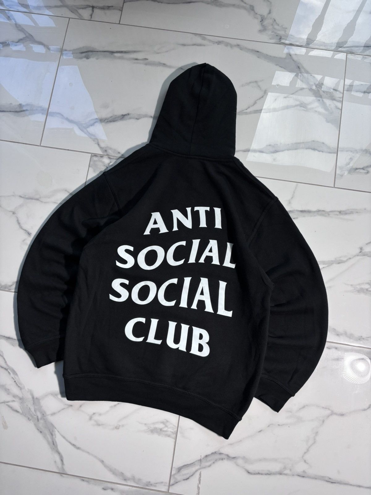 Anti Social Social Club Anti Social Social Club Baggy Hoodie ASSC Black Y2K Rap Size US S / EU 44-46 / 1 - 1 Thumbnail