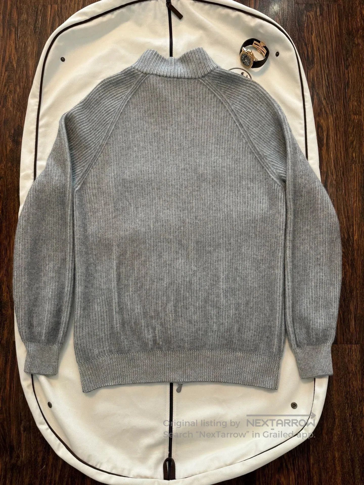 Brunello Cucinelli Multi Zip-Up Knit Sweater Size L. Size US L / EU 52-54 / 3 - 2 Thumbnail