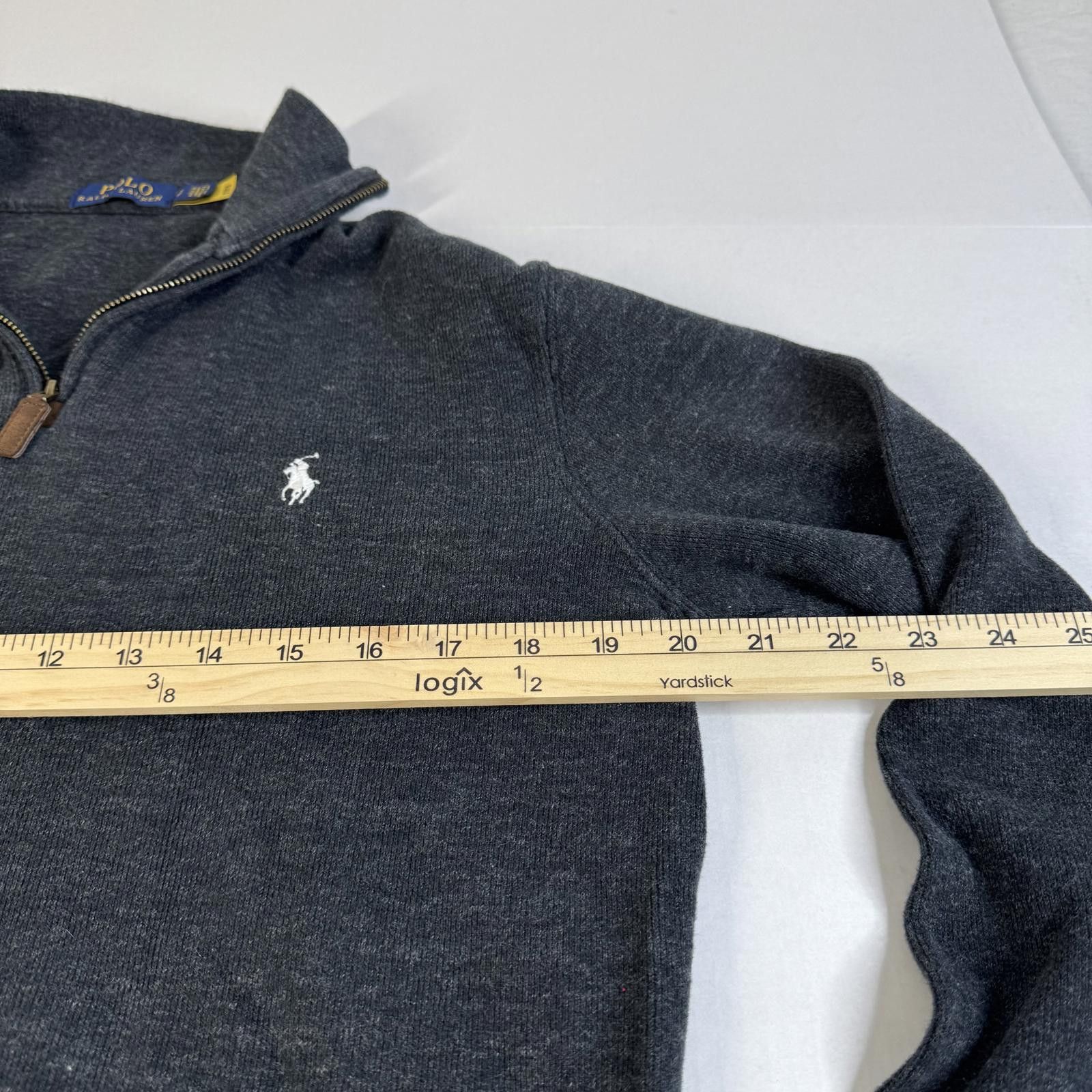 Polo Ralph Lauren Black Men's Polo Ralph Lauren Half Zipper Size S Blue Tag Size US S / EU 44-46 / 1 - 7 Thumbnail