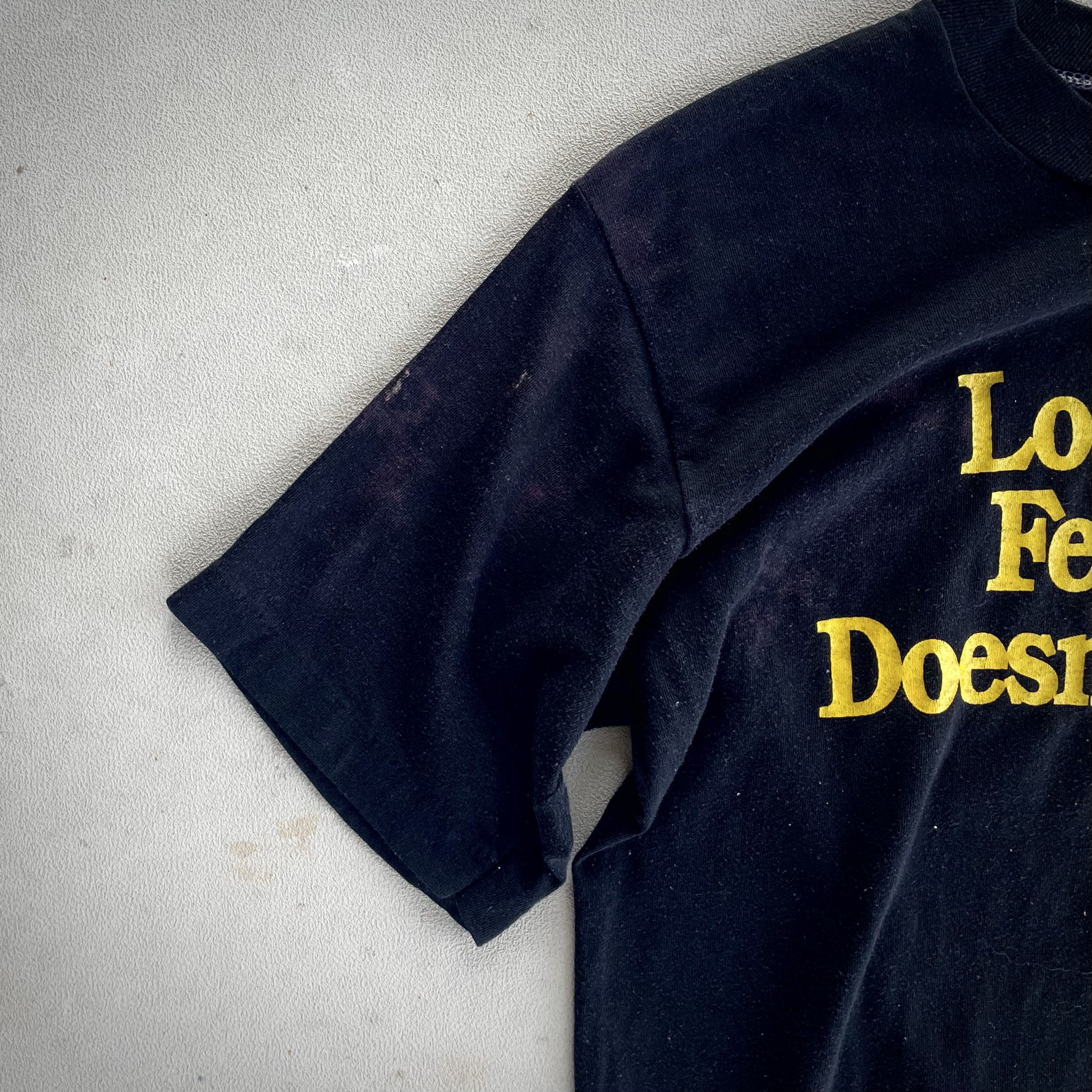 Vintage 1970’s Single Stitch Slogan T-Shirt Size US S / EU 44-46 / 1 - 2 Thumbnail