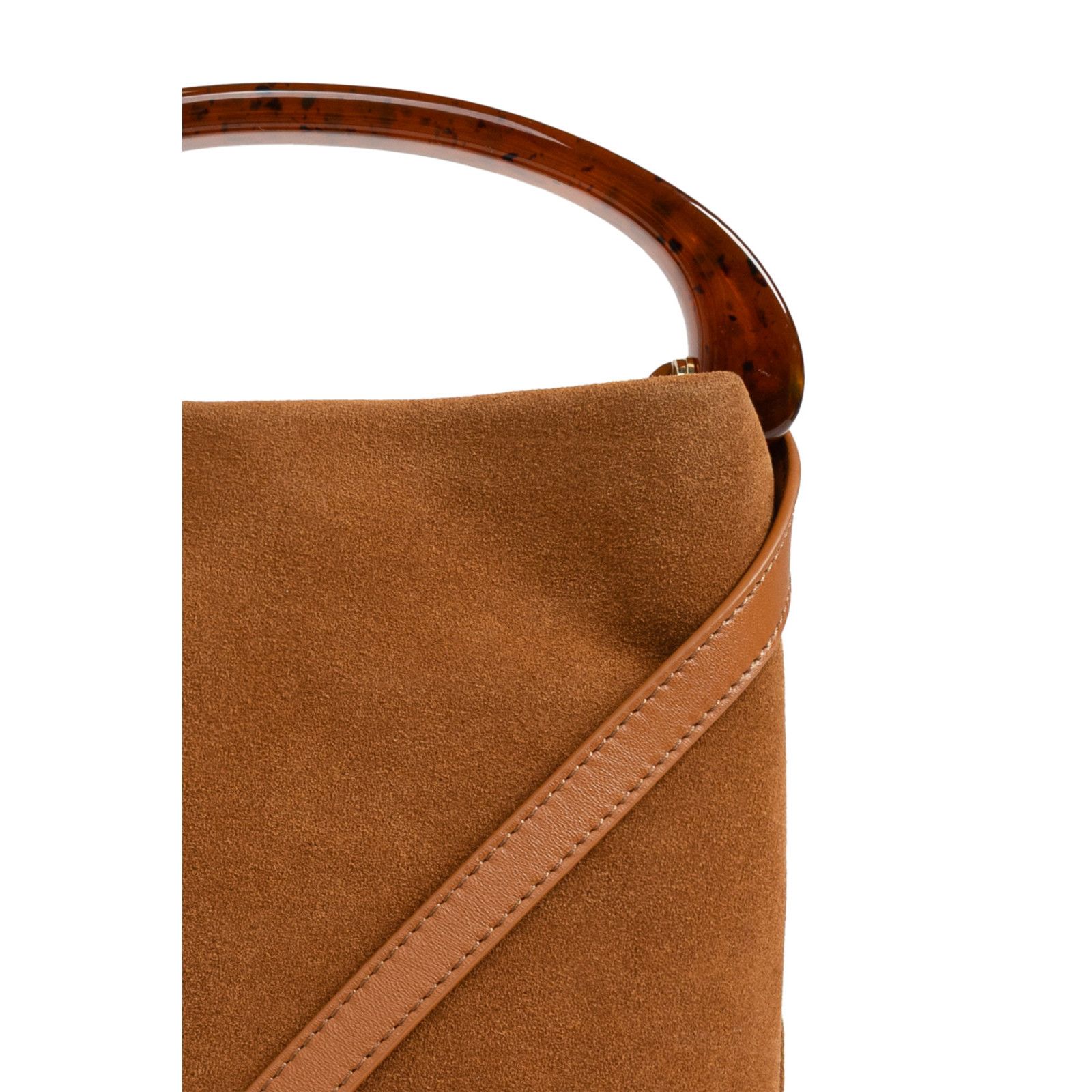 Dries Van Noten DRIES VAN NOTEN Brown Suede Shoulder Bag New Authentic Size ONE SIZE - 4 Thumbnail